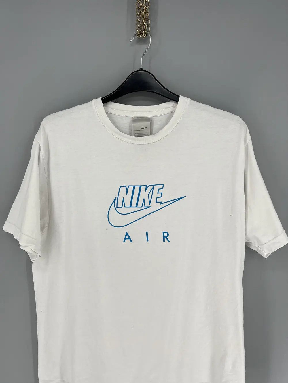 Nike × Vintage Vintage 90s Nike Swoosh Logo Tee Travis Scott Style Grailed Size US L / EU 52-54 / 3 - 6 Thumbnail
