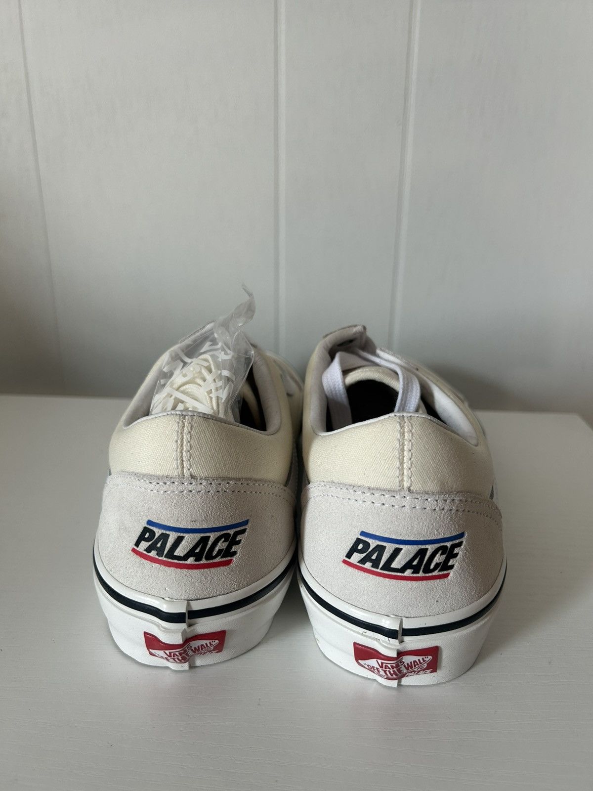 Palace Palace x Vans Old Skool White Size US 10.5 / EU 43-44 - 4 Thumbnail