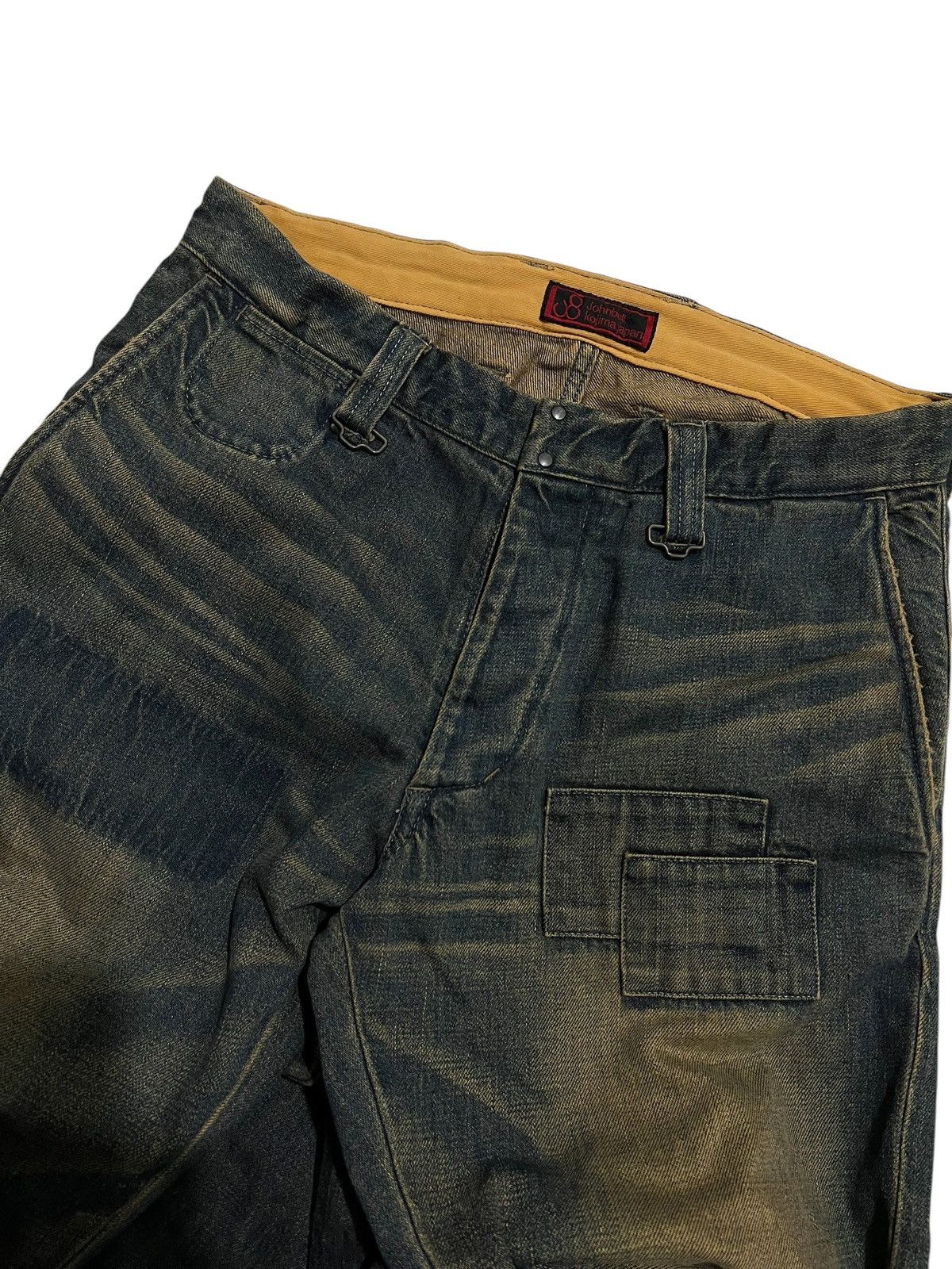 Japanese Brand Vintage Johnbull Kojima Japan mudwash Denim Pants Size US 31 - 5 Thumbnail