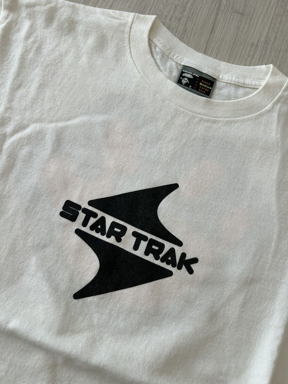 Bape RARE OG 2005 A BATHING APE X STAR TRAK TEE Size US M / EU 48-50 / 2 - 3 Thumbnail