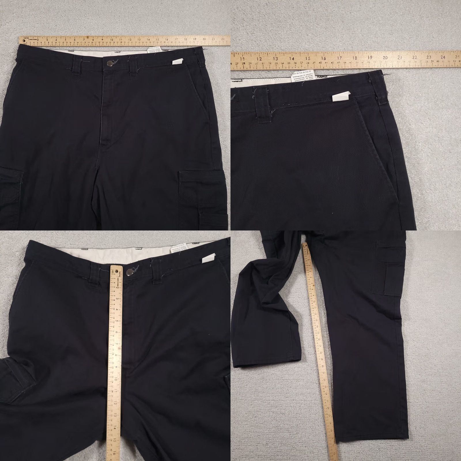 Dickies Dickies Work Pants Mens 40 40X30.5 Black Straight Cargo Trouser Grunge Shirt Size US 40 / EU 56 - 8 Thumbnail