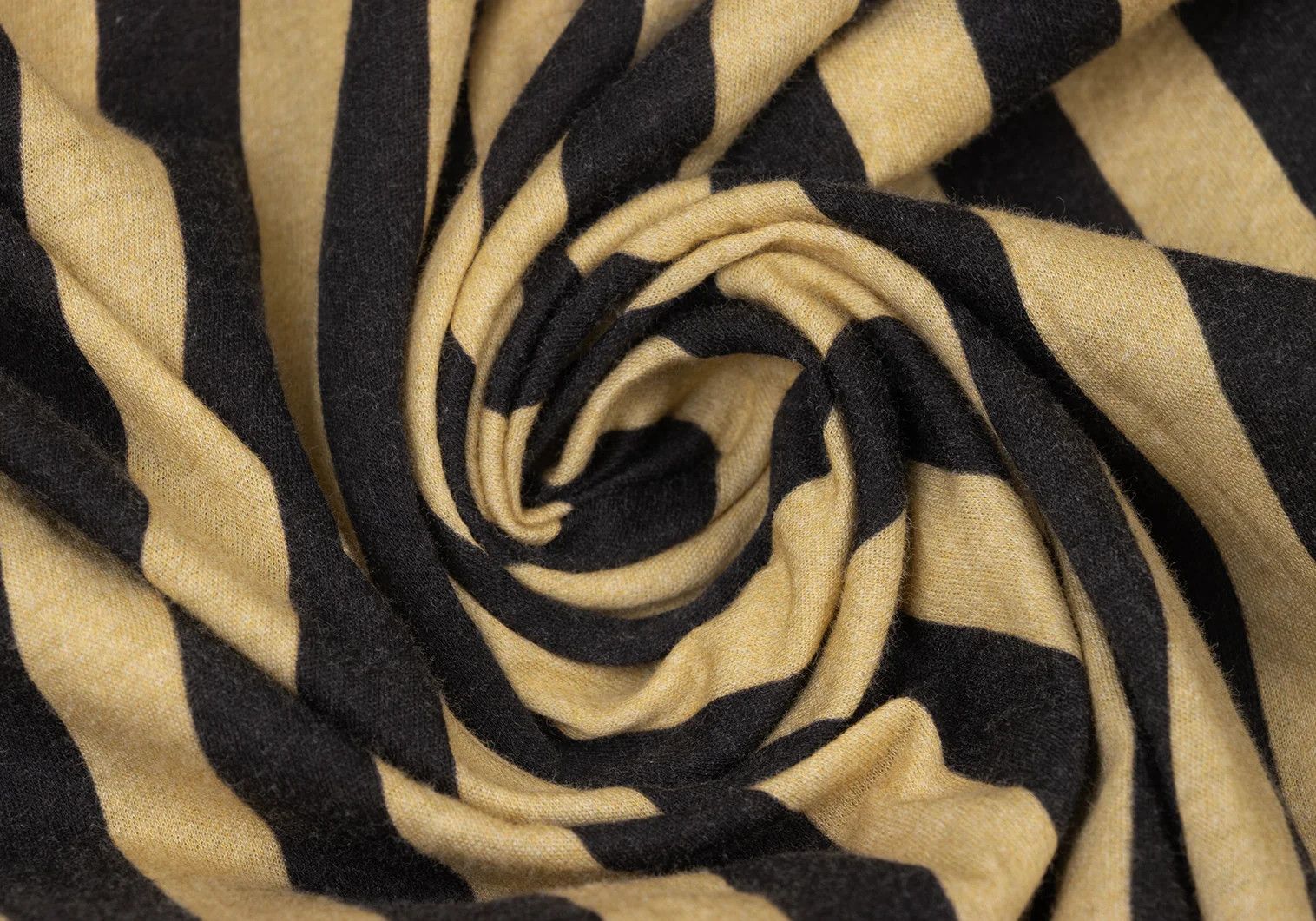 Dries Van Noten Floral Print Striped Cut-and-Sew Top in Yellow and Black Size US M / EU 48-50 / 2 - 11 Thumbnail