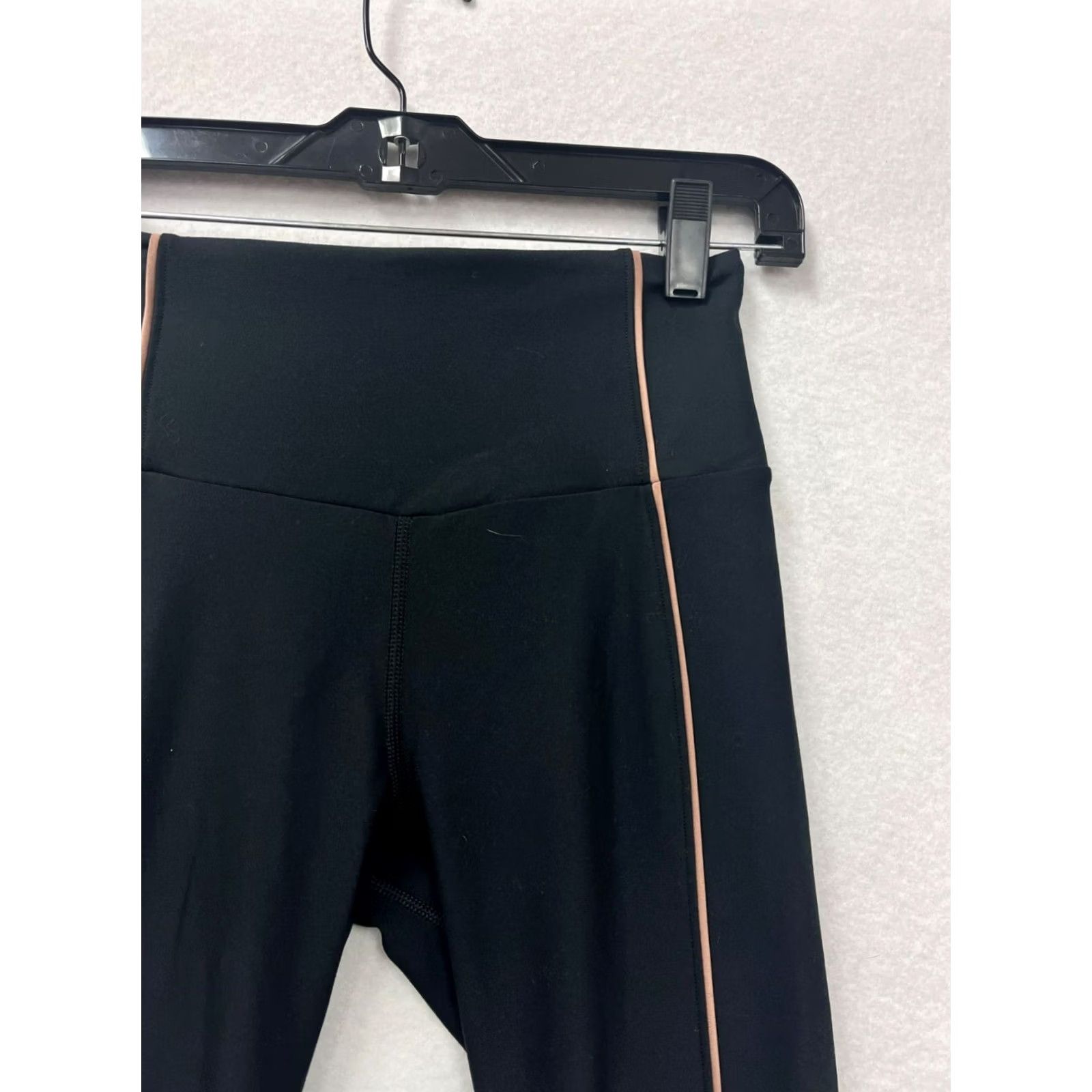Abercrombie & Fitch Womens Leggings Black High-Waisted Peach Side Piping S Abercrombie & Fitch Jeans Jegging Tapered Not Applicable Size 28" / US 6 / IT 42 - 6 Thumbnail