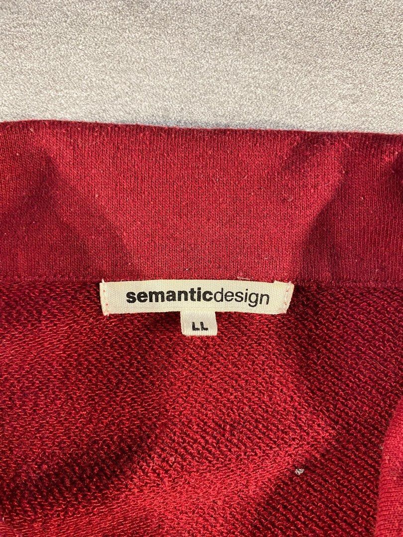 Japanese Brand × Seditionaries × semanticdesign Semantic Design Ramones Style Multi Zip Red Jacket Size US L / EU 52-54 / 3 - 4 Thumbnail