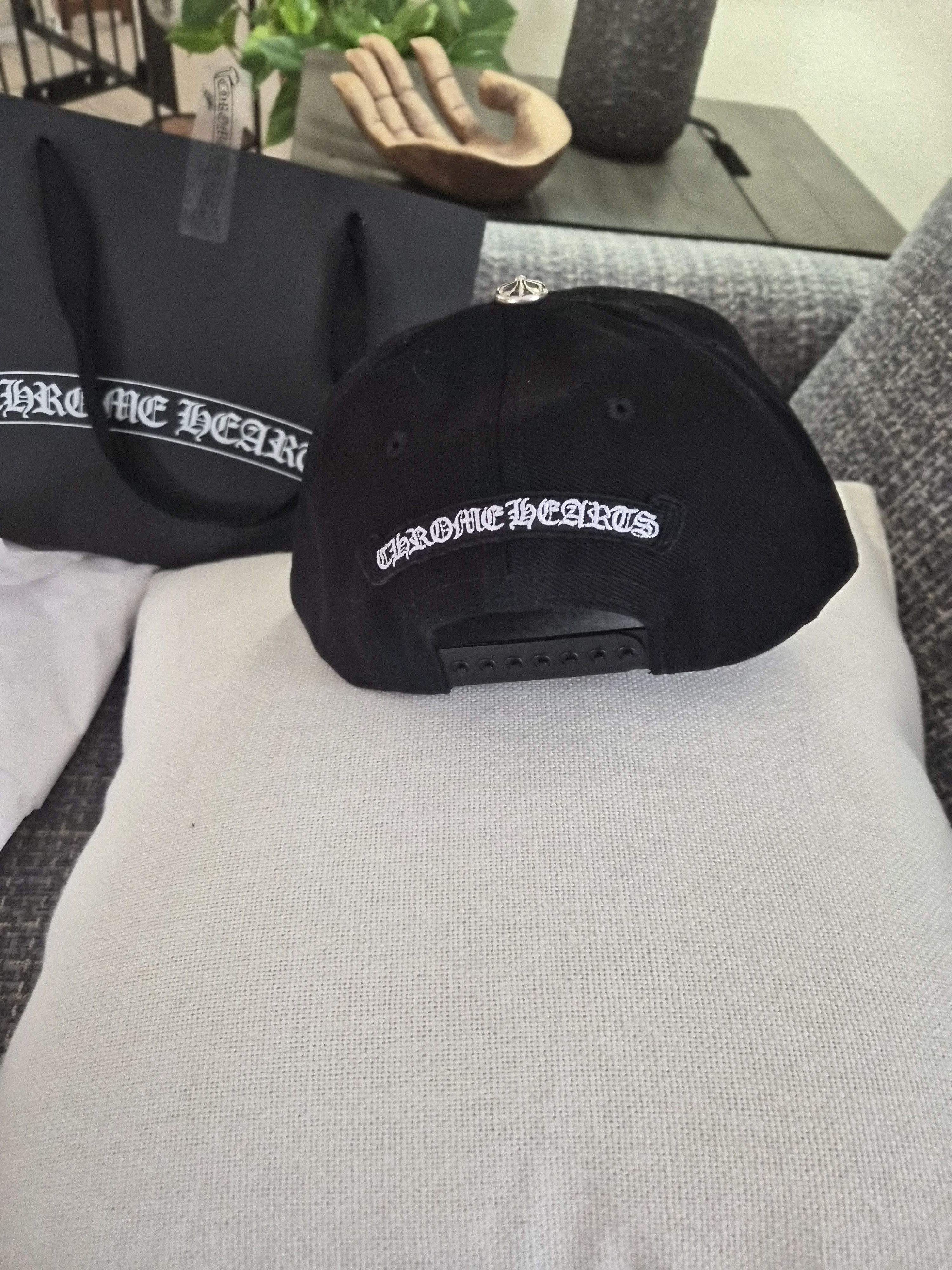 Chrome Hearts Chrome Hearts Fluer Snapback Hat Size ONE SIZE - 2 Thumbnail
