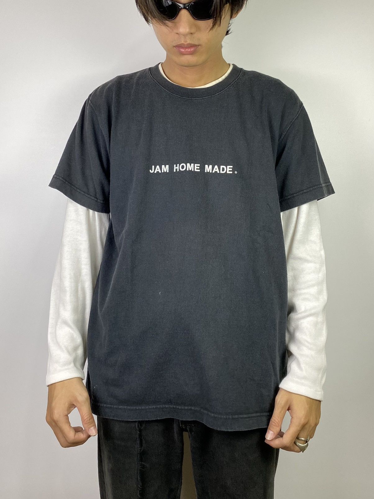 Designer × Jam Home Made × Japanese Brand japanese brand jam home made tshirt black Size US L / EU 52-54 / 3 - 5 Thumbnail