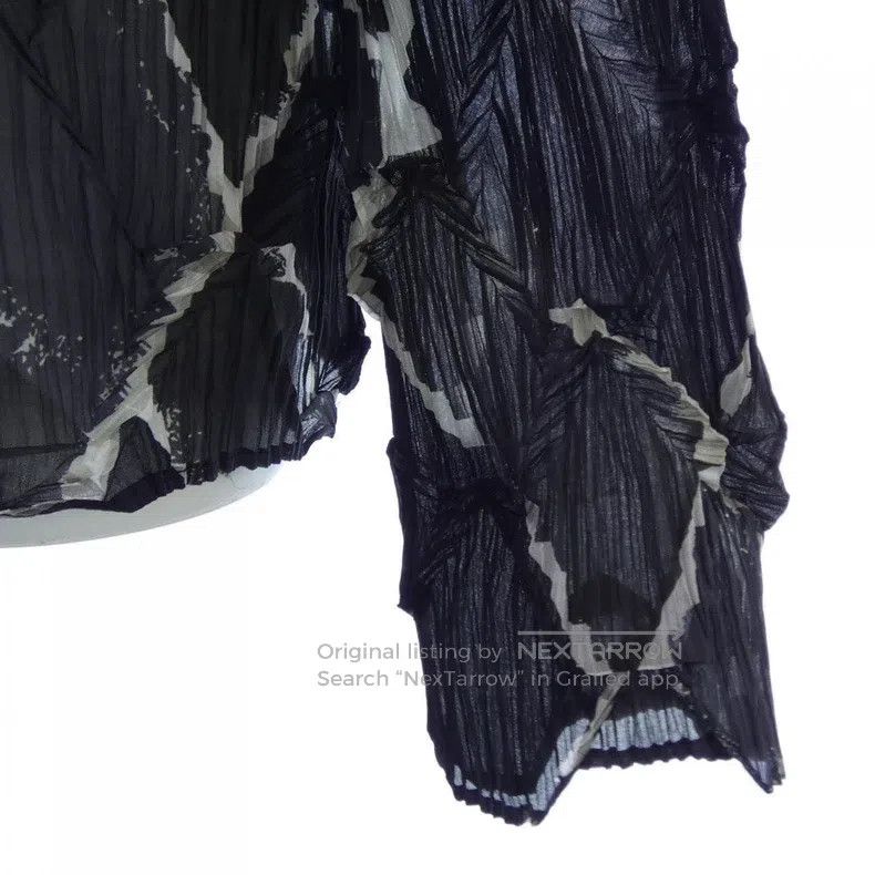 Issey Miyake Issey Miyake 3D Scale Pleated Top Size M / US 6-8 / IT 42-44 - 4 Thumbnail
