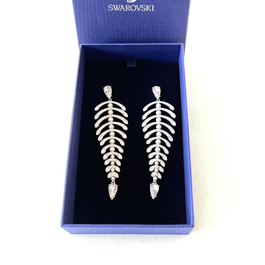 Swarovski Swarovski Polar Bestiary Chandelier Earrings Size ONE SIZE - 1 Thumbnail