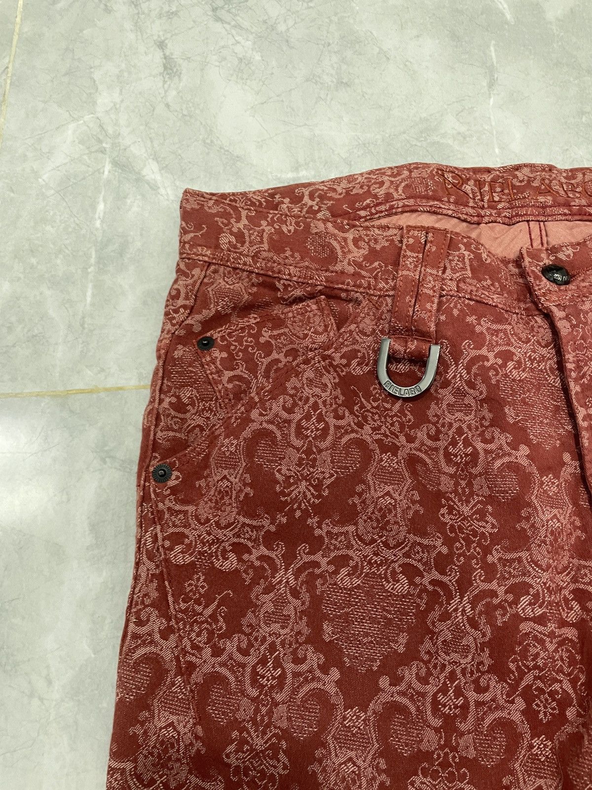 Nicole Club × Vintage RIELABO NCFM PATTERN PANT Size US 33 - 7 Thumbnail