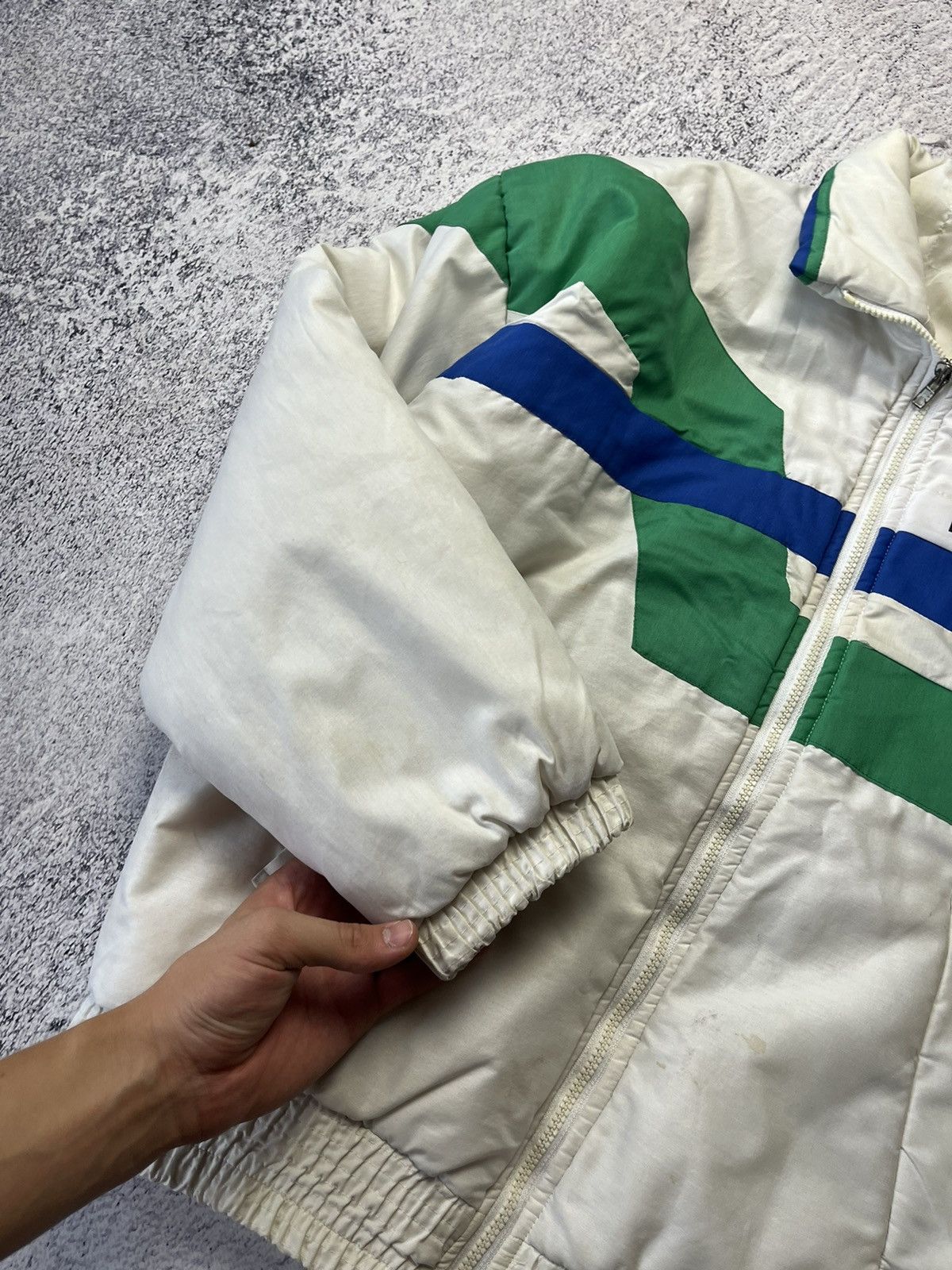 Vintage RARE Kawasaki Moto Y2K Racing Rider Naked Jacket Size US M / EU 48-50 / 2 - 12 Thumbnail