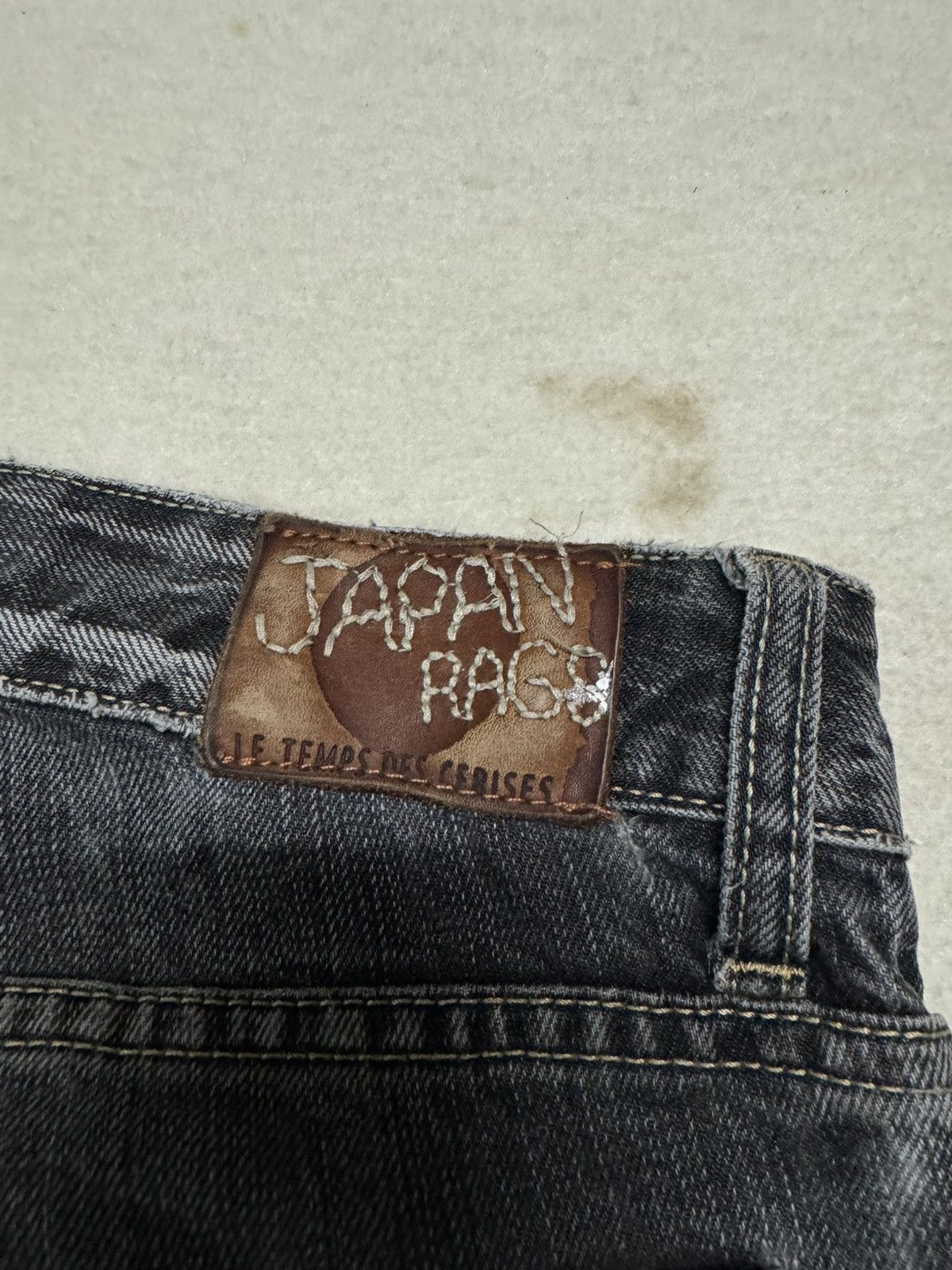 If Six Was Nine VINTAGE 1990s JAPAN RAGS FLARED GRUNGE CRAZY DISTRESS FADES Size US 32 / EU 48 - 16 Thumbnail