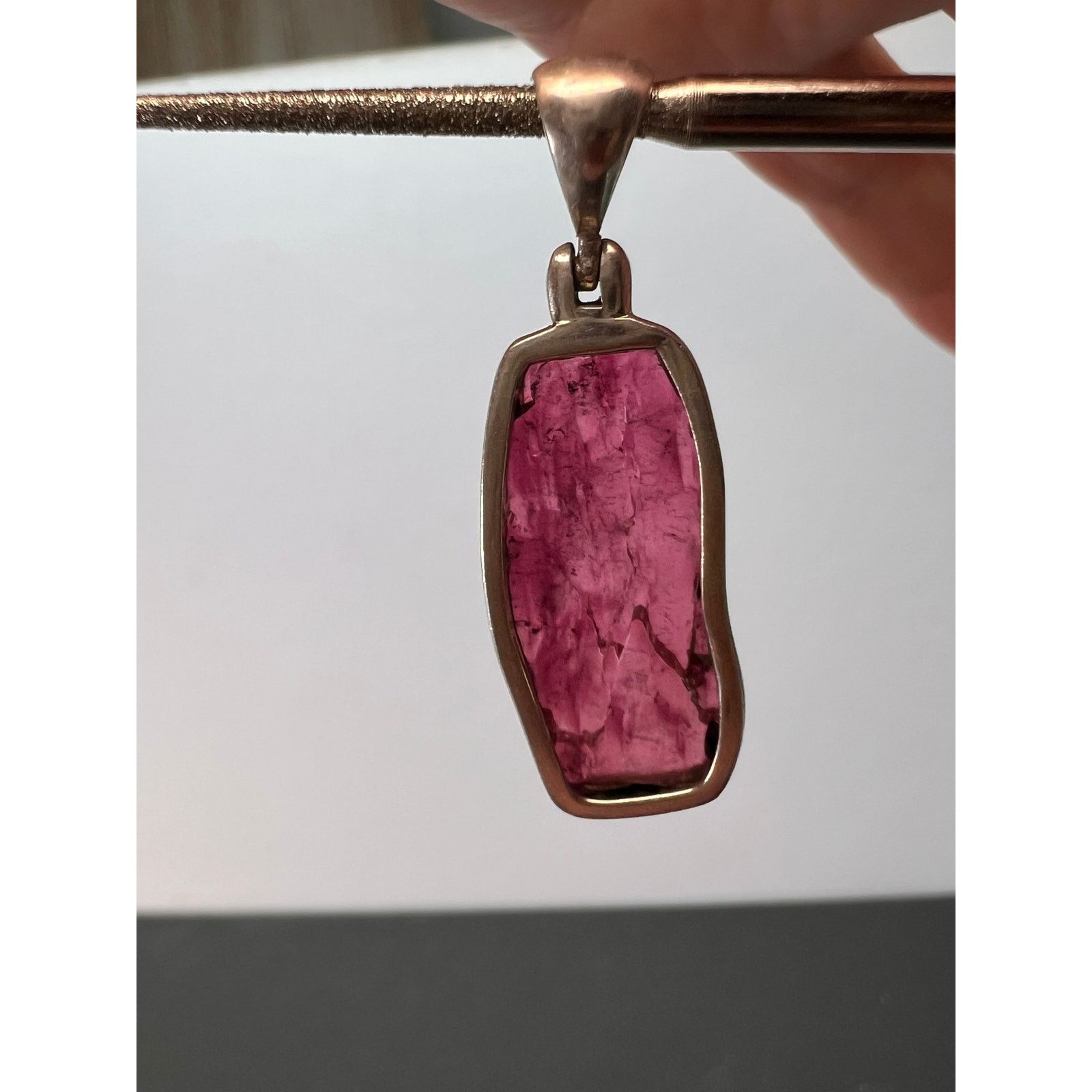 Other NEW Rubellite pink tourmaline 925 pendant 2.71 grams Size ONE SIZE - 8 Thumbnail