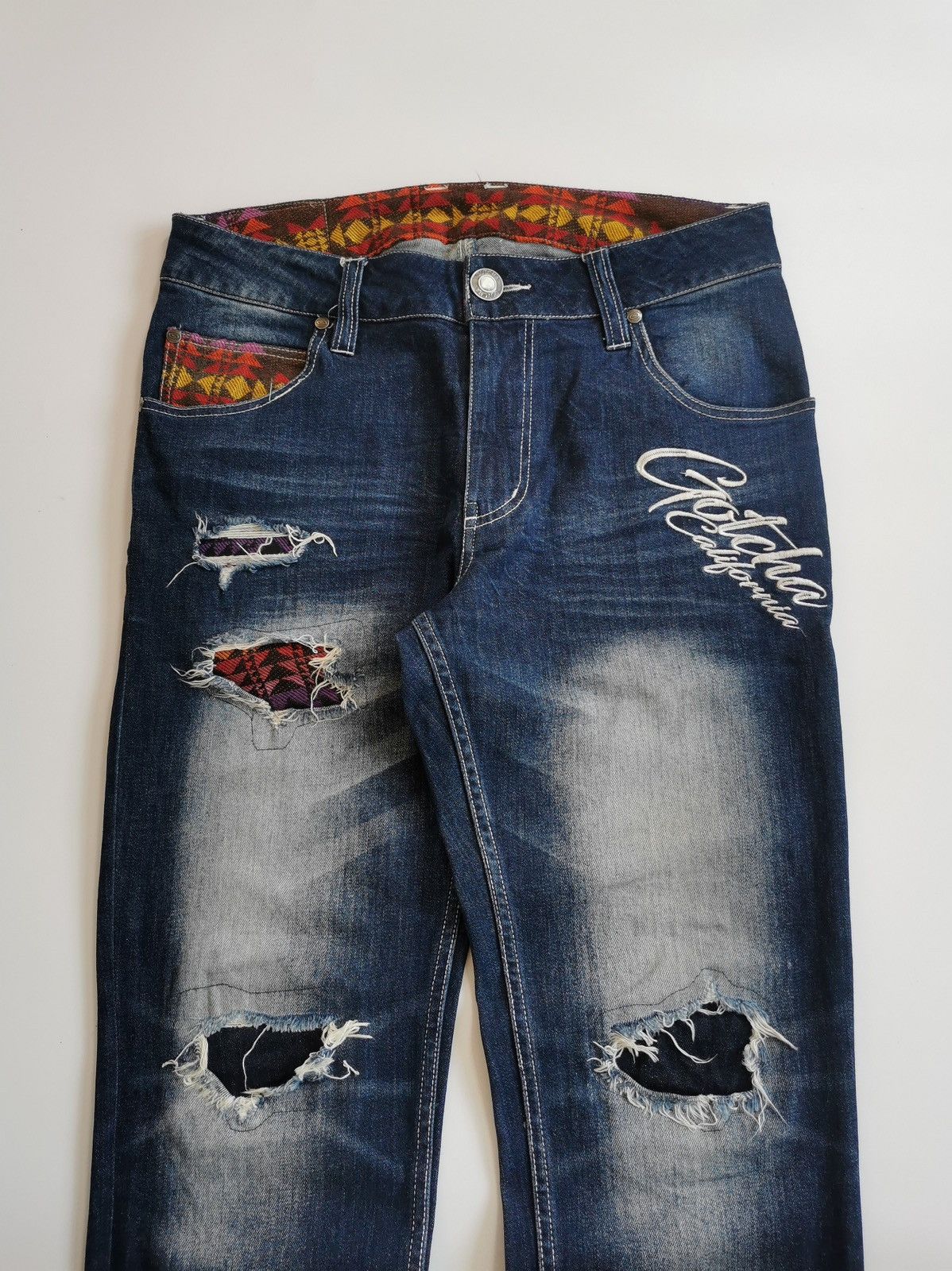 Brain Dead × Gotcha Gotcha Navajo Ankle Jeans Size US 32 / EU 48 - 1 Thumbnail