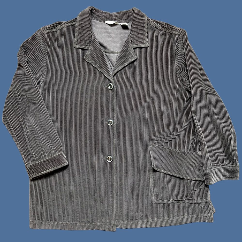 J. Jill VINTAGE J Jill Shacket Corduroy Brown 3 Button Womens Large Jacket Mens? Size L / US 10 / IT 46 - 1 Thumbnail