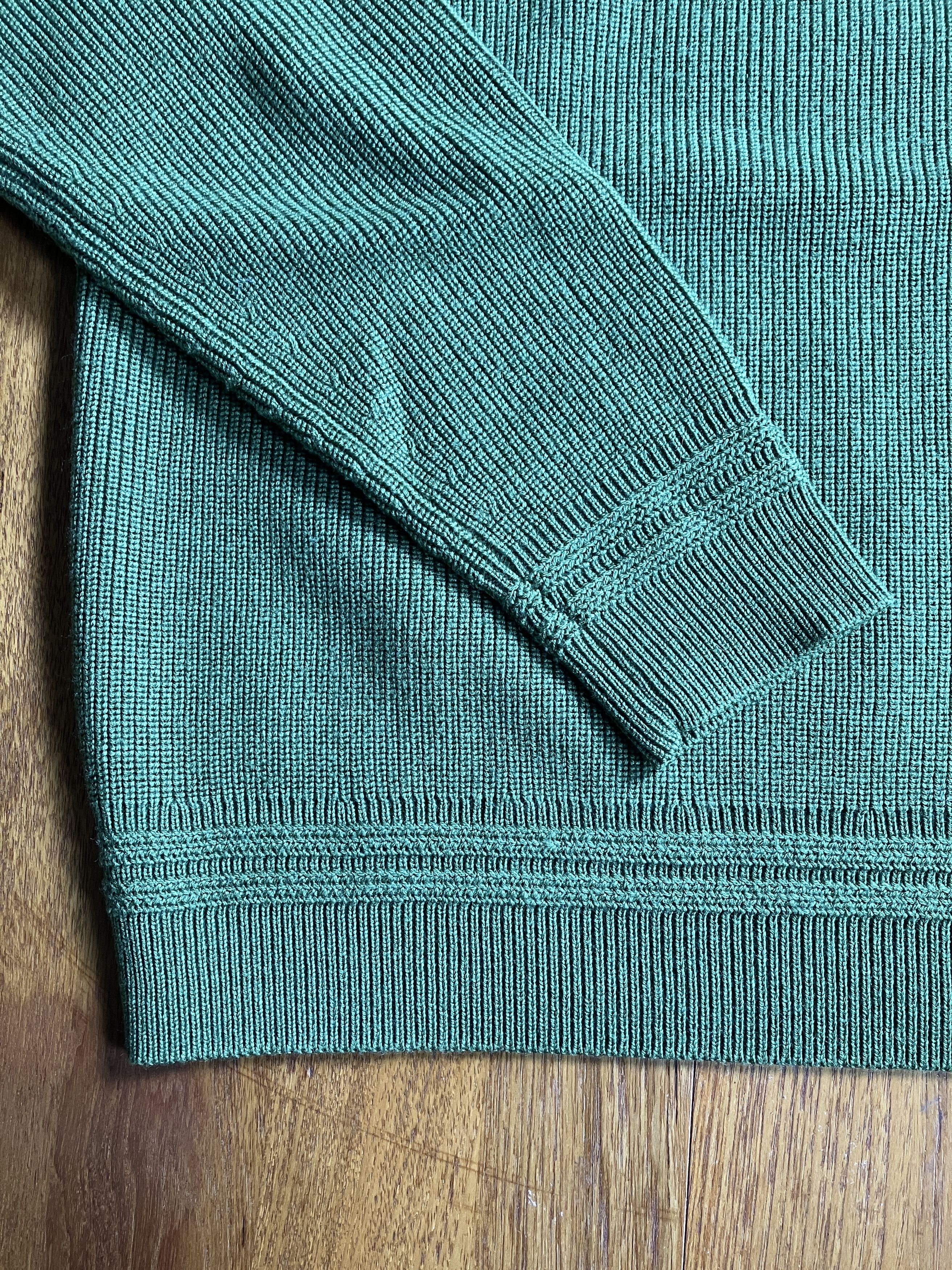 Cos Green Crew Neck Wool Sweater Size US M / EU 48-50 / 2 - 5 Thumbnail