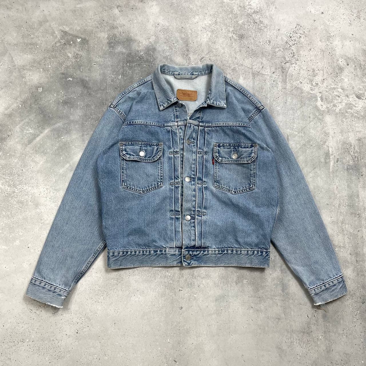 Jeans Levis 70502 Vintage 90s Levis Type Denim Trucker Jacket