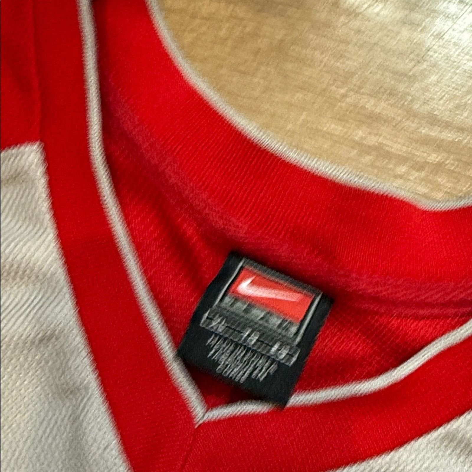 Nike 90s Nike Team Ohio State Center Swoosh Long Sleeve Size US XL / EU 56 / 4 - 6 Thumbnail