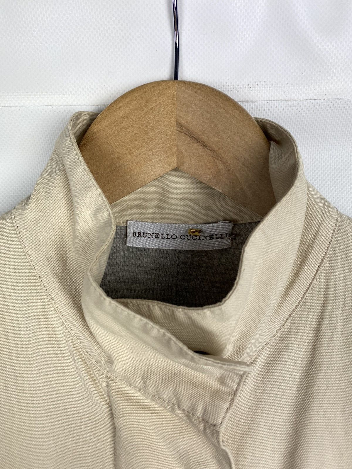 Brunello Cucinelli Brunello Cucinelli ladies full zip trench coat size M Size S / US 4 / IT 40 - 9 Thumbnail
