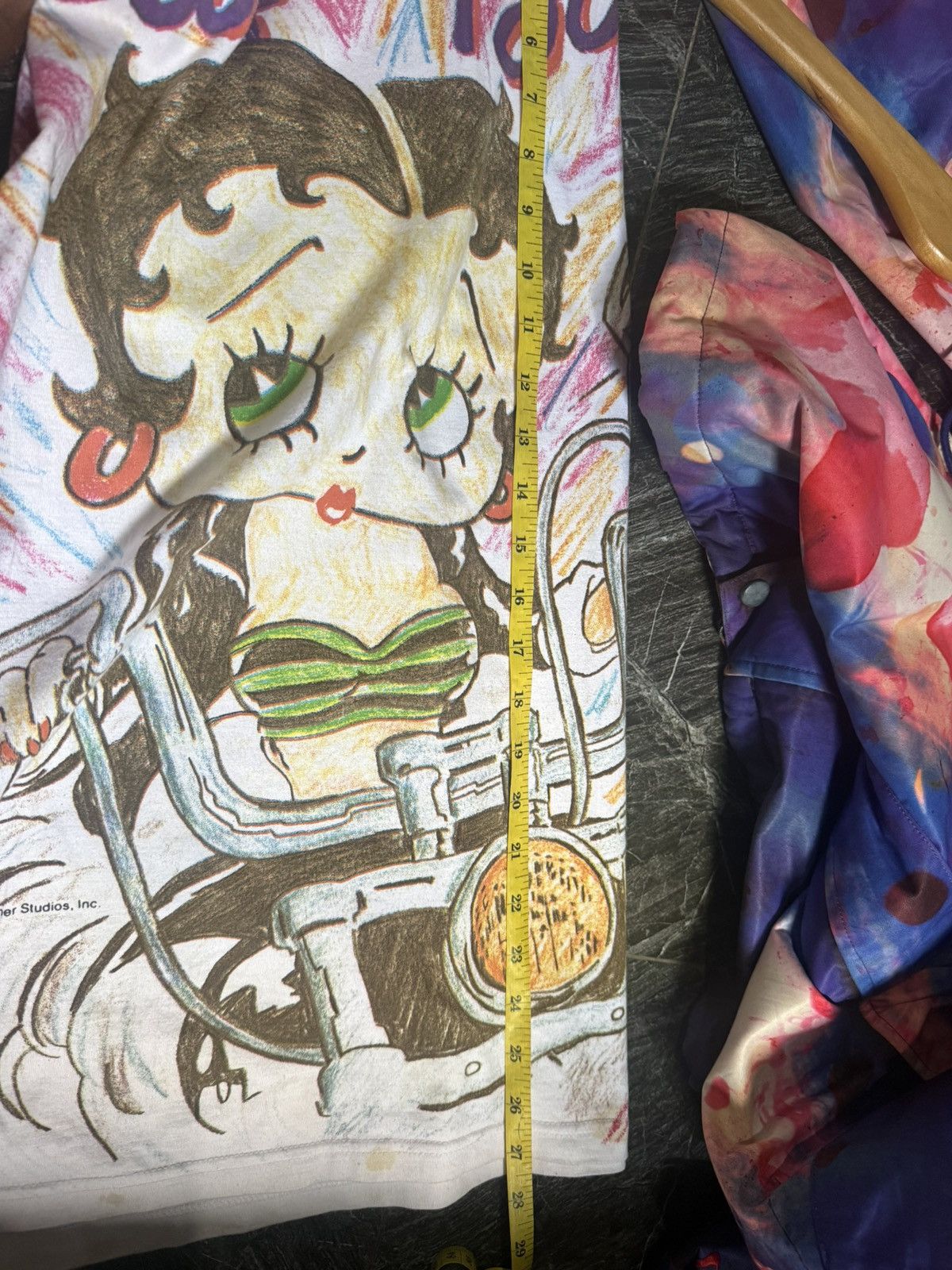 Vintage Vintage 90s betty boop aop tee Size US L / EU 52-54 / 3 - 6 Thumbnail