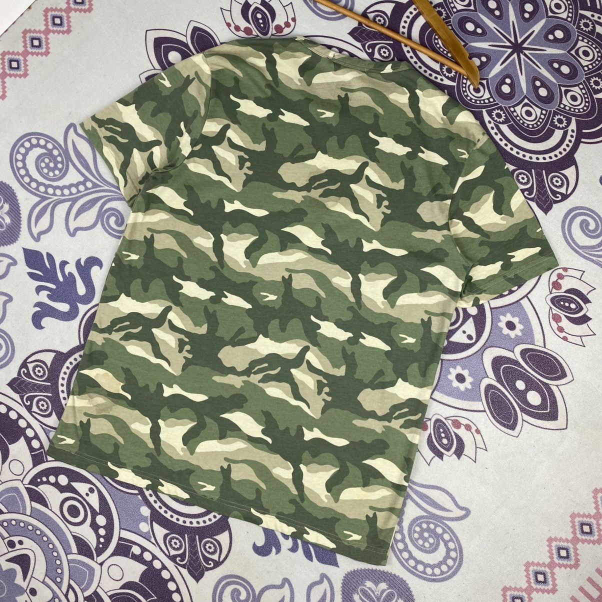 HYDROGEN Rare🔥Hydrogen Camo Shirt Big Logo Spell Out Size US L / EU 52-54 / 3 - 9 Thumbnail
