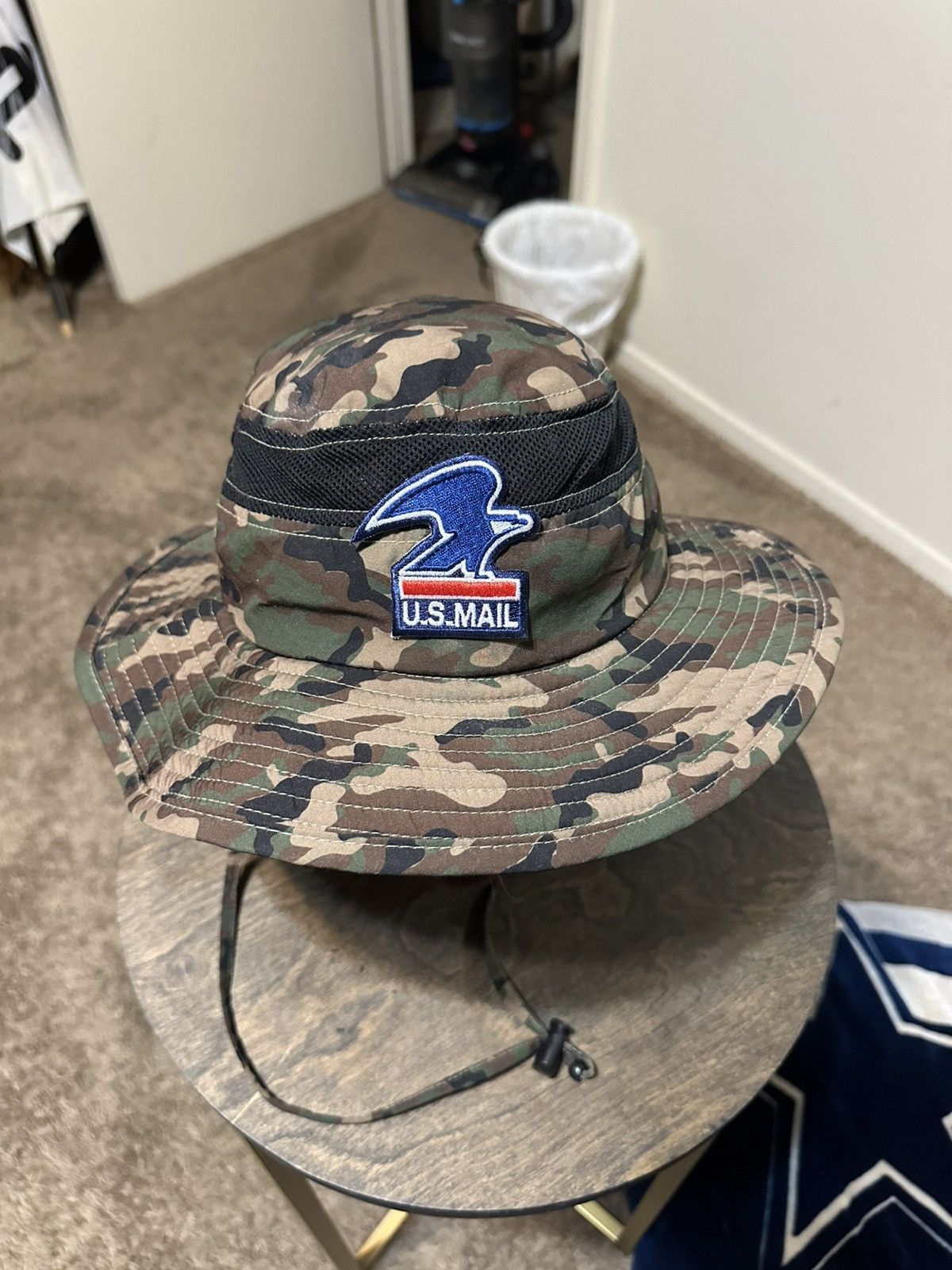 Anti Social Social Club Vintage USPS Mailman “camouflage” bucket hat 90s Size ONE SIZE - 2 Thumbnail