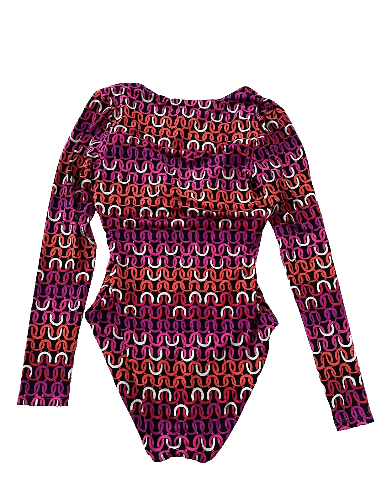 Trina Turk Trina Turk Echo Ring Plunge Paddle Swimsuit ( S ) Size 28" / US 6 / IT 42 - 3 Thumbnail