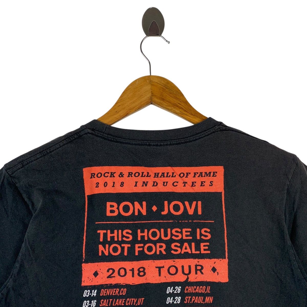 Band Tees × Gildan BON JOVI this house is not for sale 2018 US tour tee Size US S / EU 44-46 / 1 - 9 Thumbnail