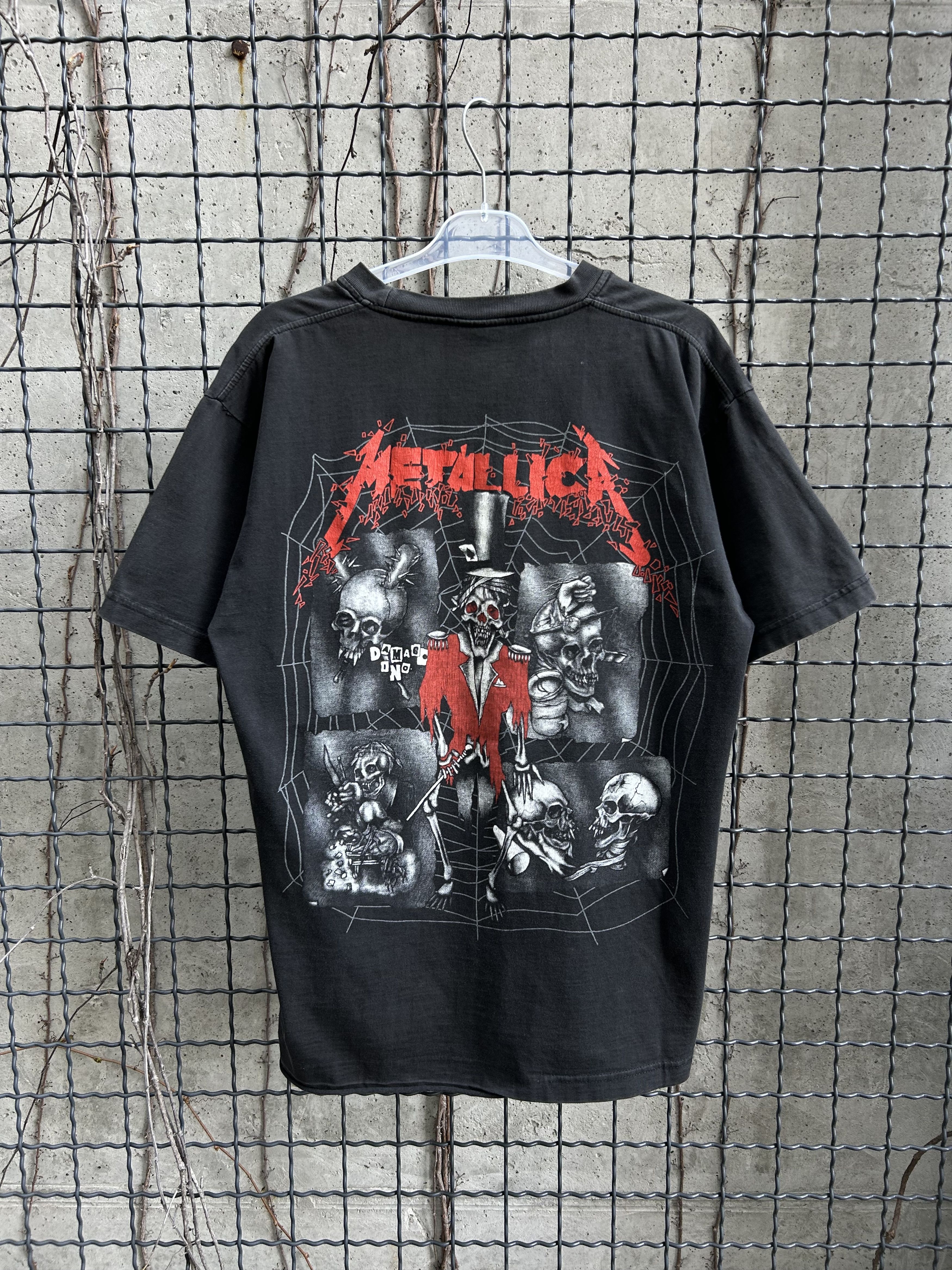 Band Tees Vintage 90s Metallica Ringmaster Rock Band T-shirt Size US L / EU 52-54 / 3 - 2 Thumbnail