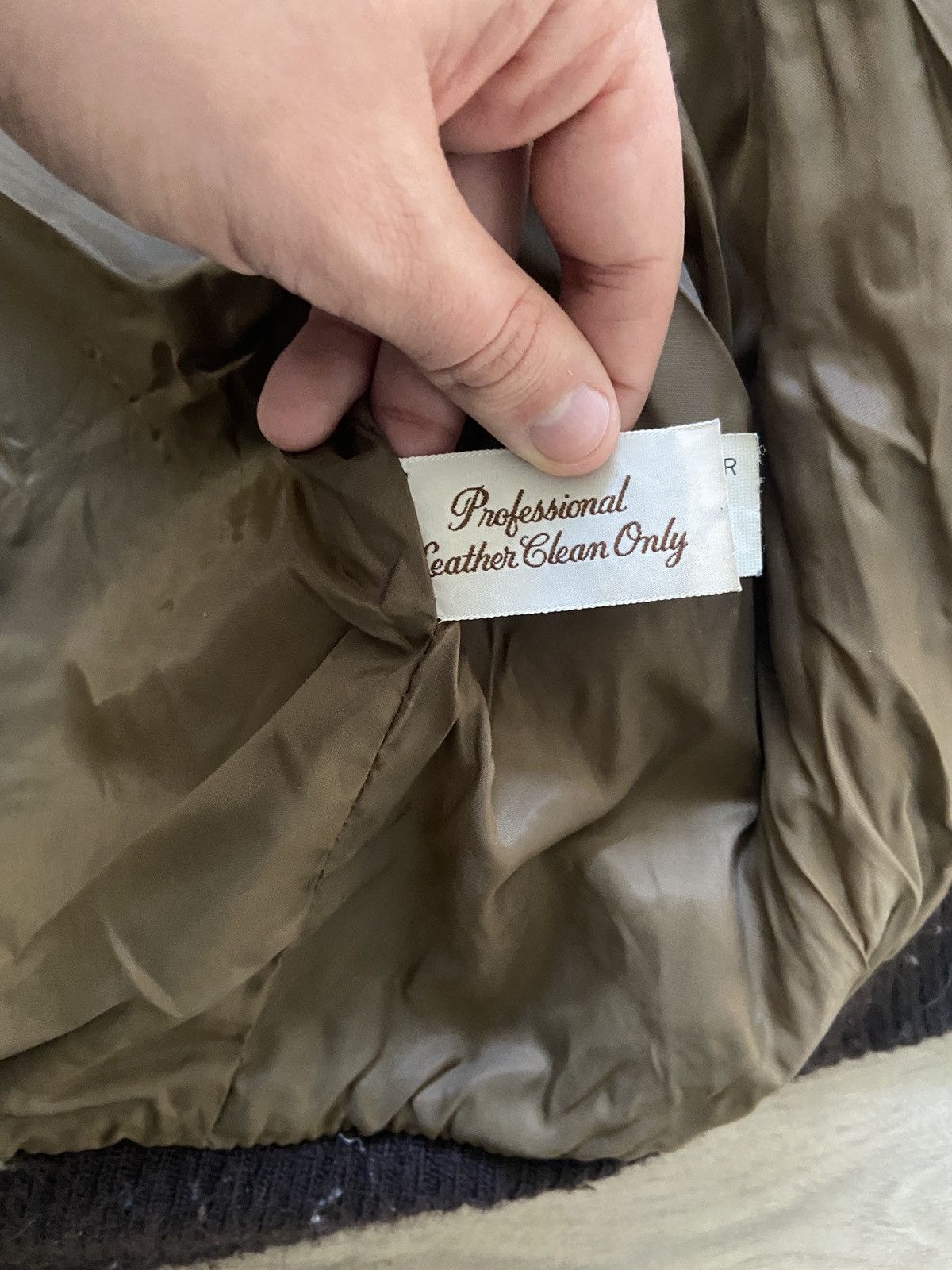 Vintage Vintage Made In USA Brown Leather Jacket Size US S / EU 44-46 / 1 - 5 Thumbnail
