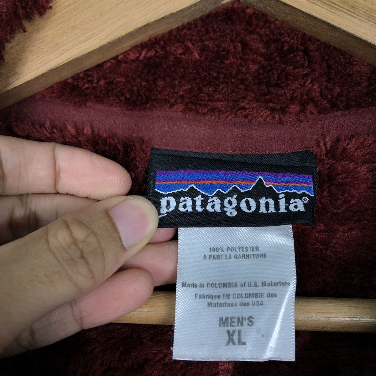 Patagonia 🔥Rich Orange - Fleece Jacket Extra Large Zipper Rare Design Size US XL / EU 56 / 4 - 12 Thumbnail
