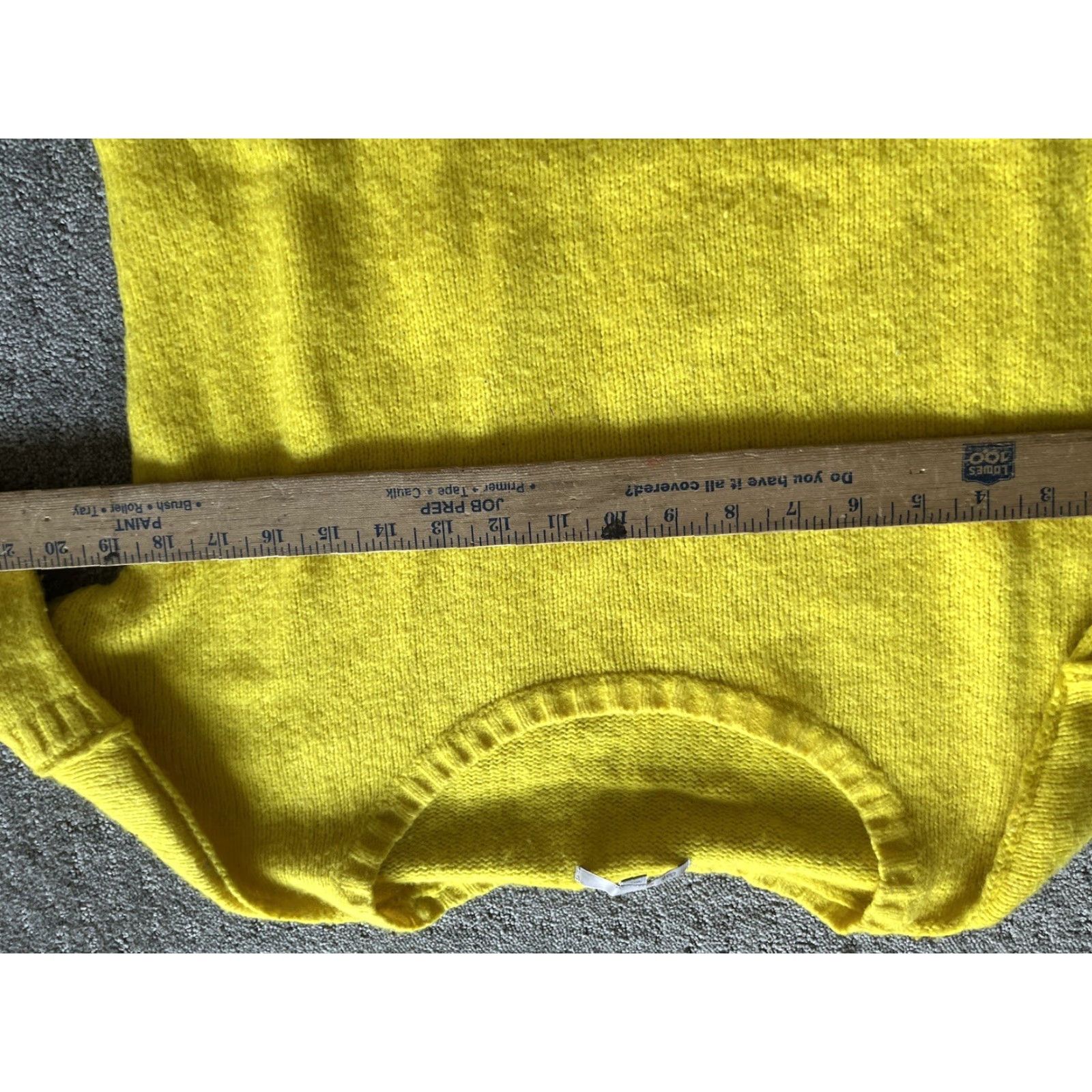 Gap Gap Sweater Women M Yellow Crew Neck Pullover Knit Casual Womens Size M / US 6-8 / IT 42-44 - 5 Thumbnail