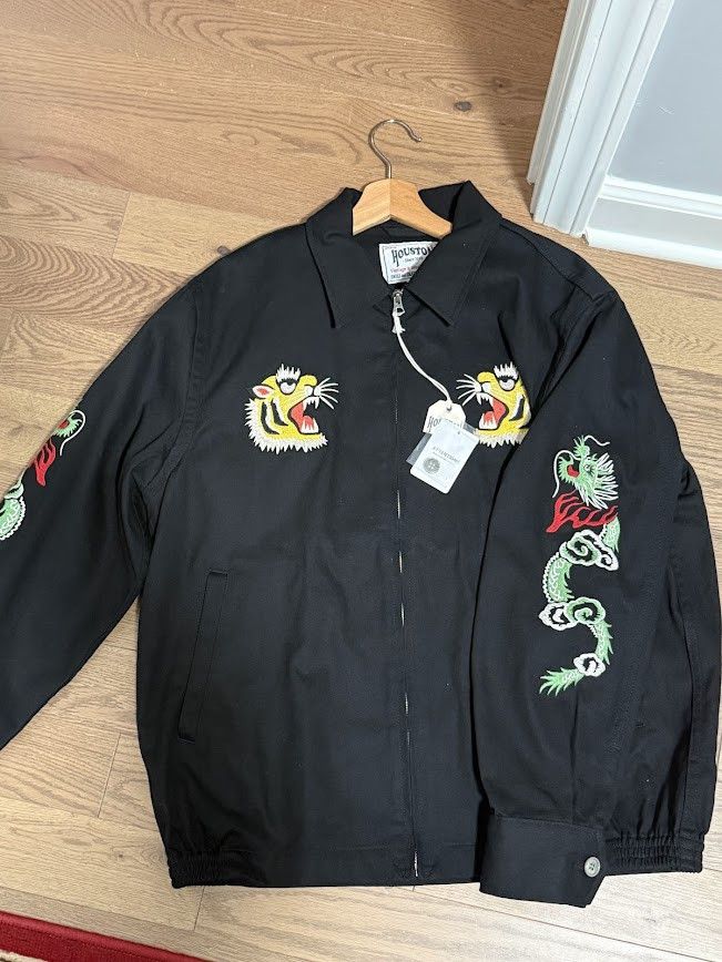 Workwear/Vintage Style Japan Sukajan Embroidered Jacket