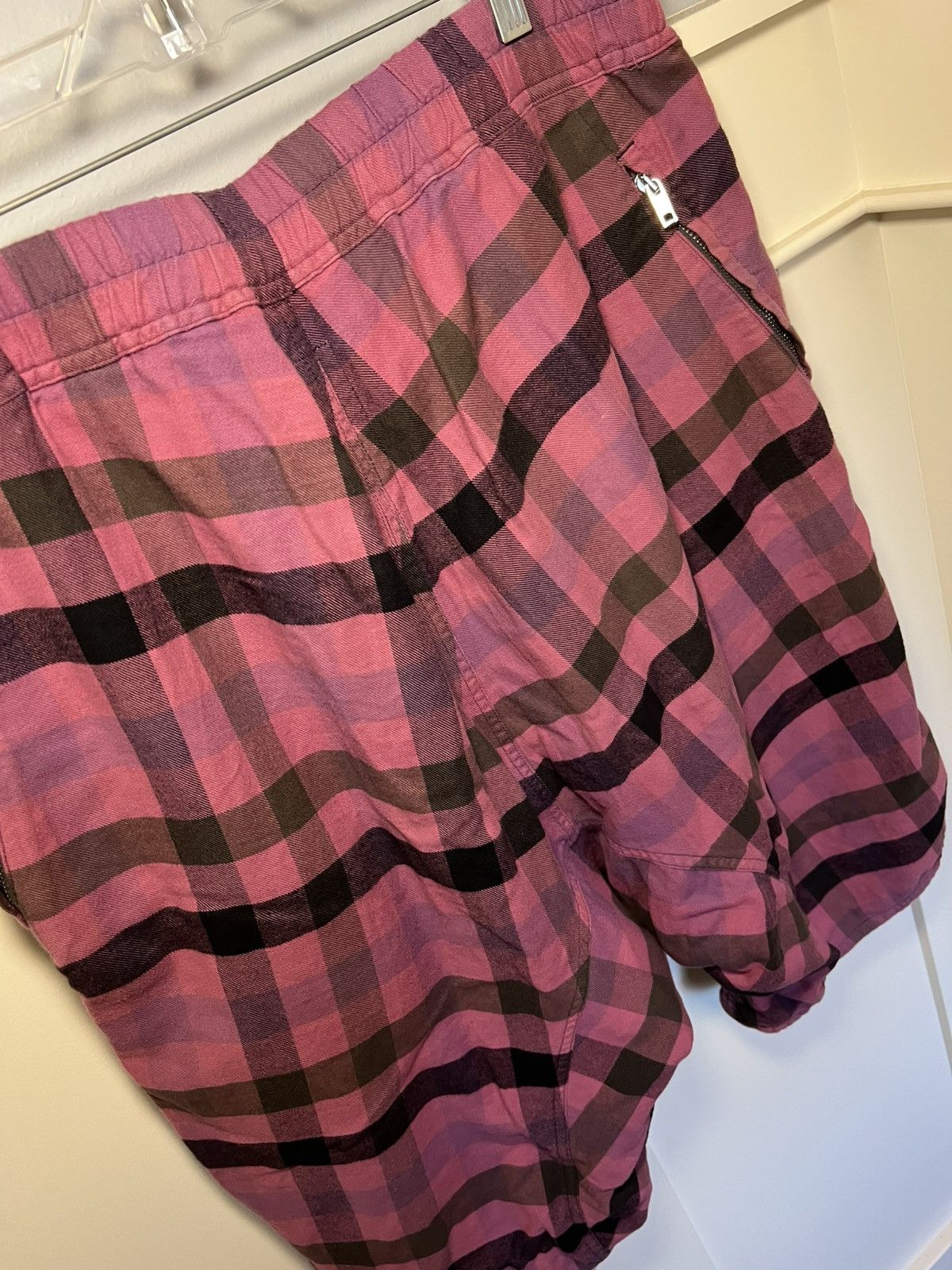 Rick Owens Rick Owens plaid print basket swinger shorts Size US 36 / EU 52 - 10 Thumbnail