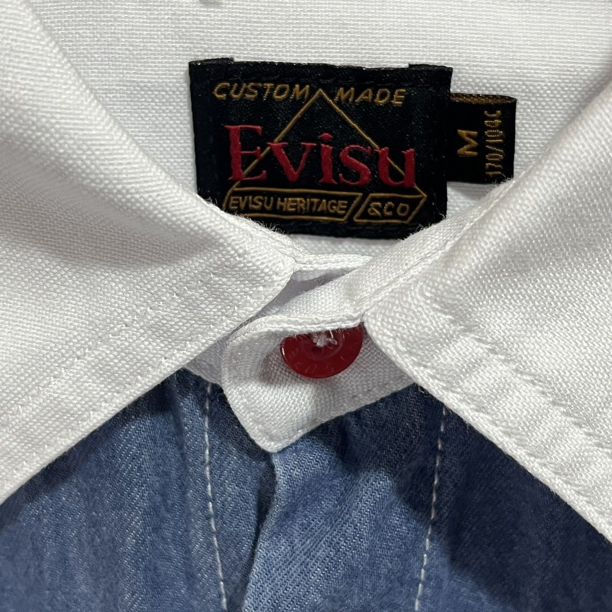 Evisu Evisu Daicock Button-down Longsleeves Size US M / EU 48-50 / 2 - 4 Thumbnail