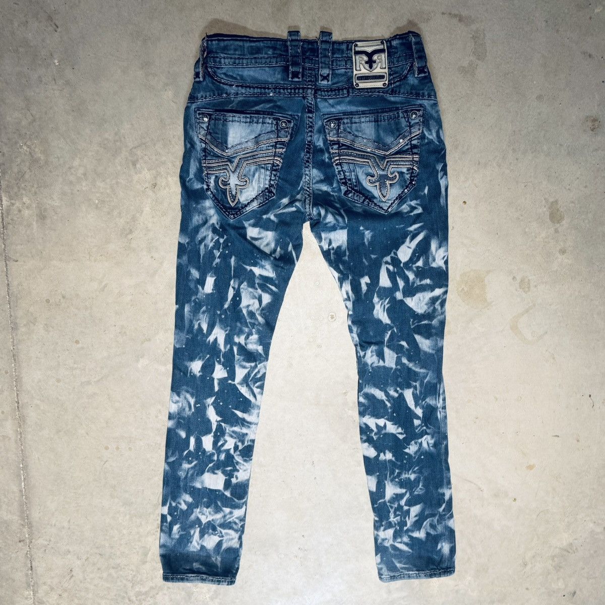 Rock Revival Rock Revival RARE Bleached JEANS Size US 30 / EU 46 - 5 Thumbnail