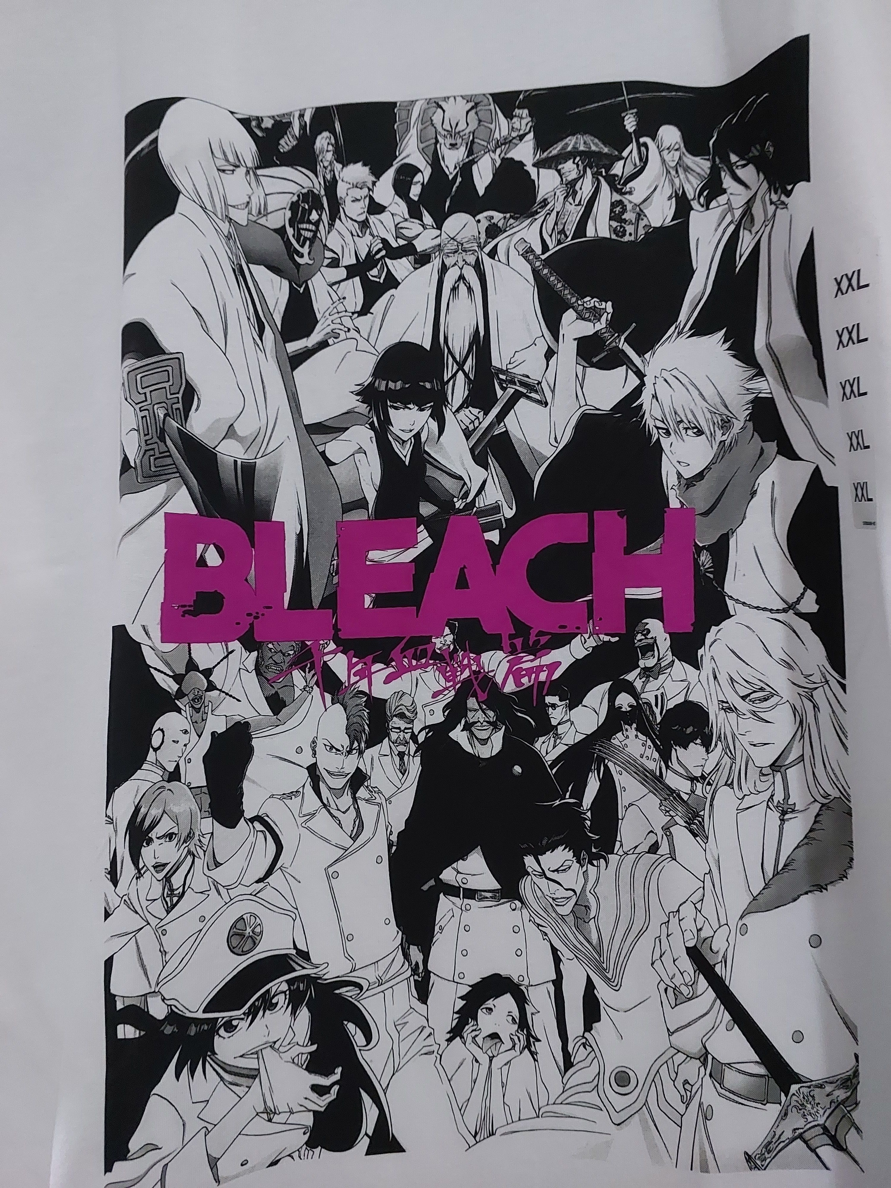 Anime BLEACH ANIME THOUSAND YEAR BLOOD WAR JAPAN SERIES T SHIRT Size US XXL / EU 58 / 5 - 8 Thumbnail