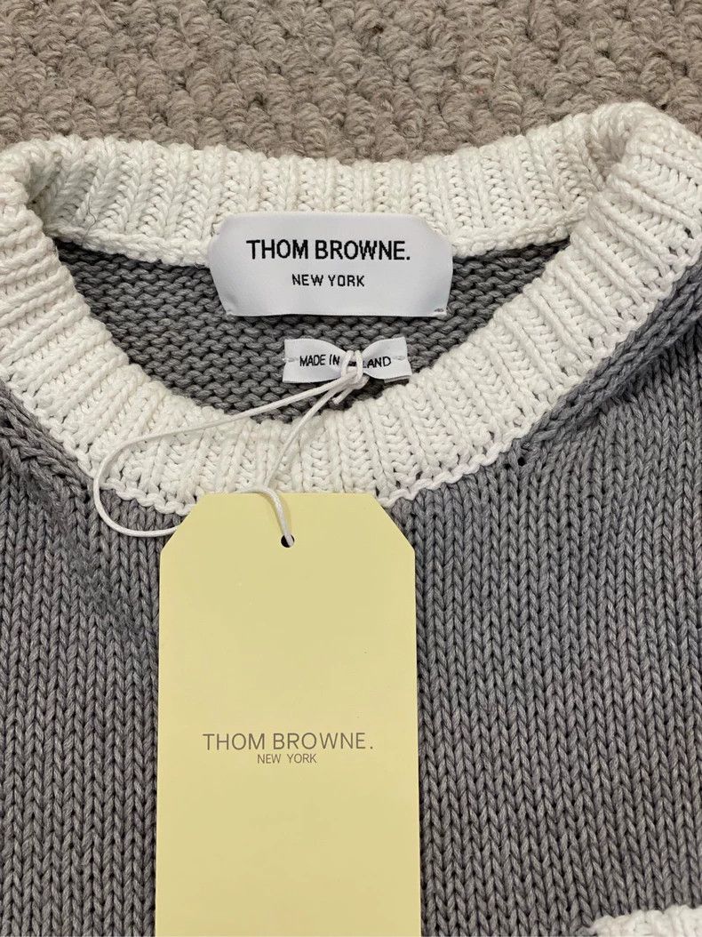 Other Thom Browne Round collar sweater Size US M / EU 48-50 / 2 - 2 Thumbnail