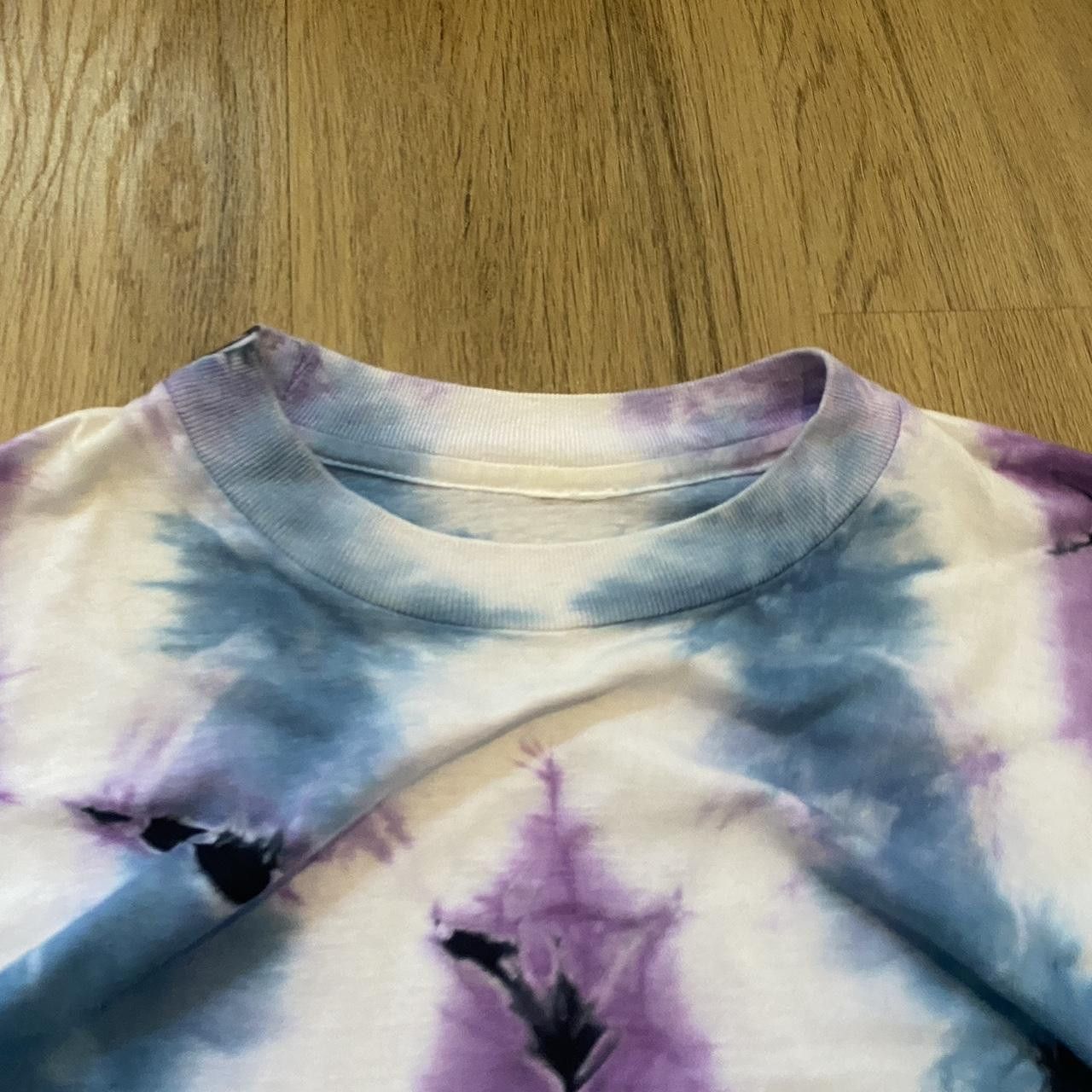 Other 90s Single Stitch Boxy Purple and black tie-dye Size US M / EU 48-50 / 2 - 4 Thumbnail