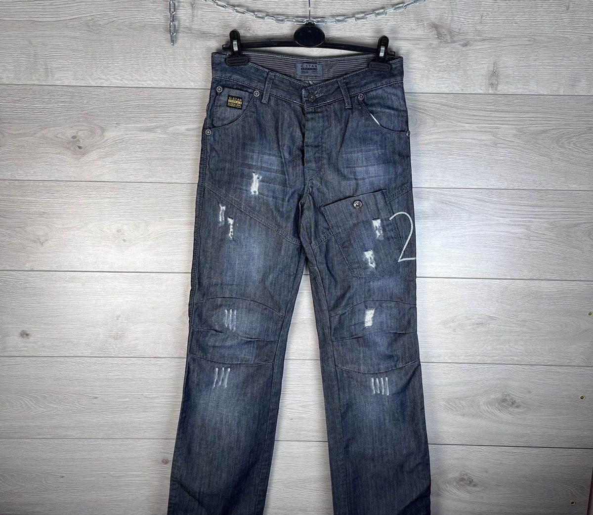G-Star Vintage men’s jeans G-star Raw size 30 cargo Size US 30 / EU 46 - 1 Thumbnail