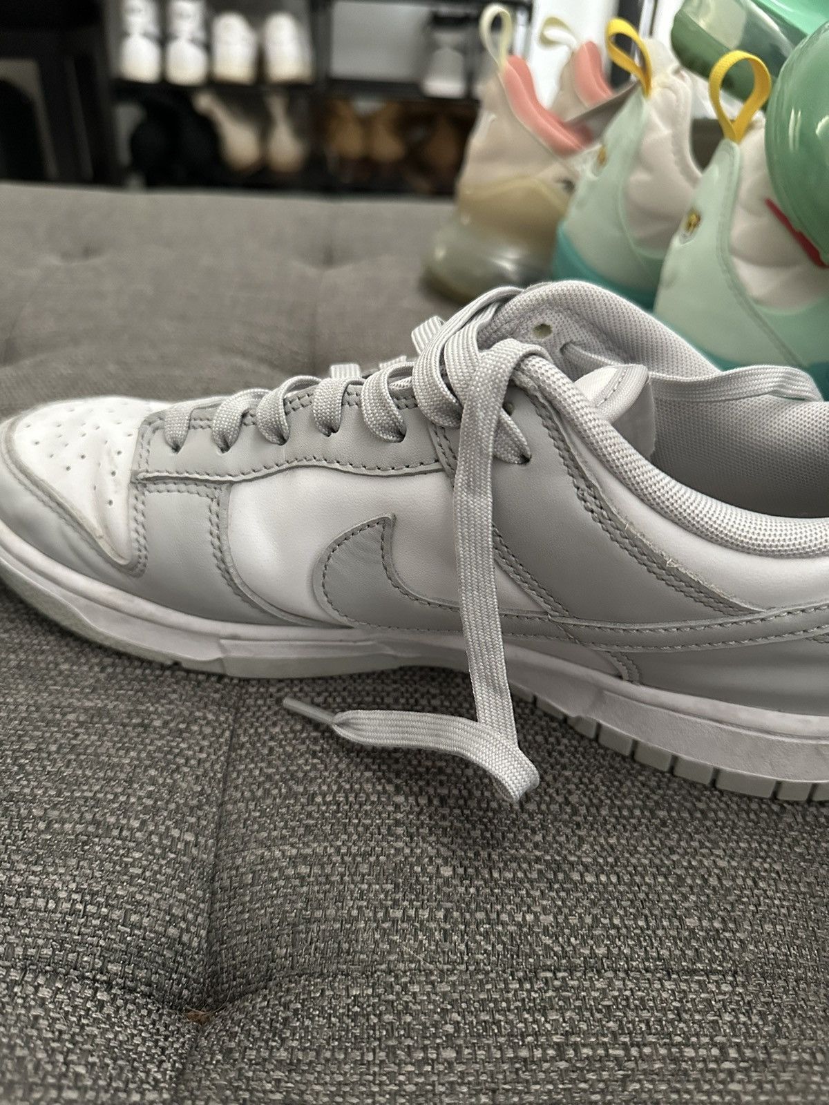 Nike Nike Dunk Low “Grey Fog” Size US 10 / EU 43 - 8 Thumbnail