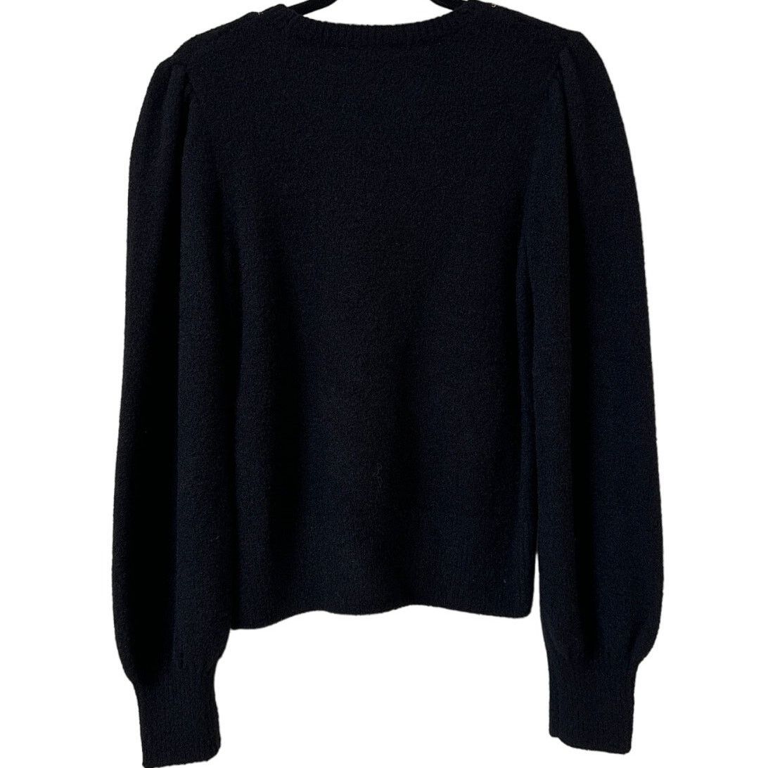 Other NWT Draper James RSVP Medium Rhinestones Black Sweater Top Size M / US 6-8 / IT 42-44 - 3 Thumbnail