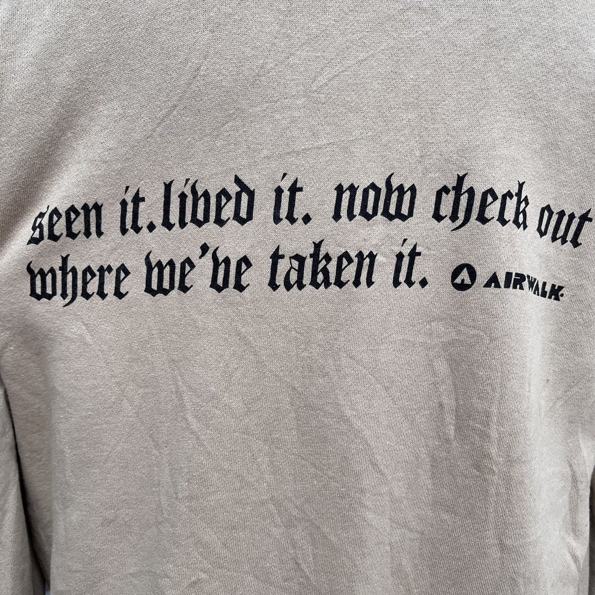 Airwalk × Vintage 2000S Airwalk Skateboard Sweatshirts Size US M / EU 48-50 / 2 - 4 Thumbnail