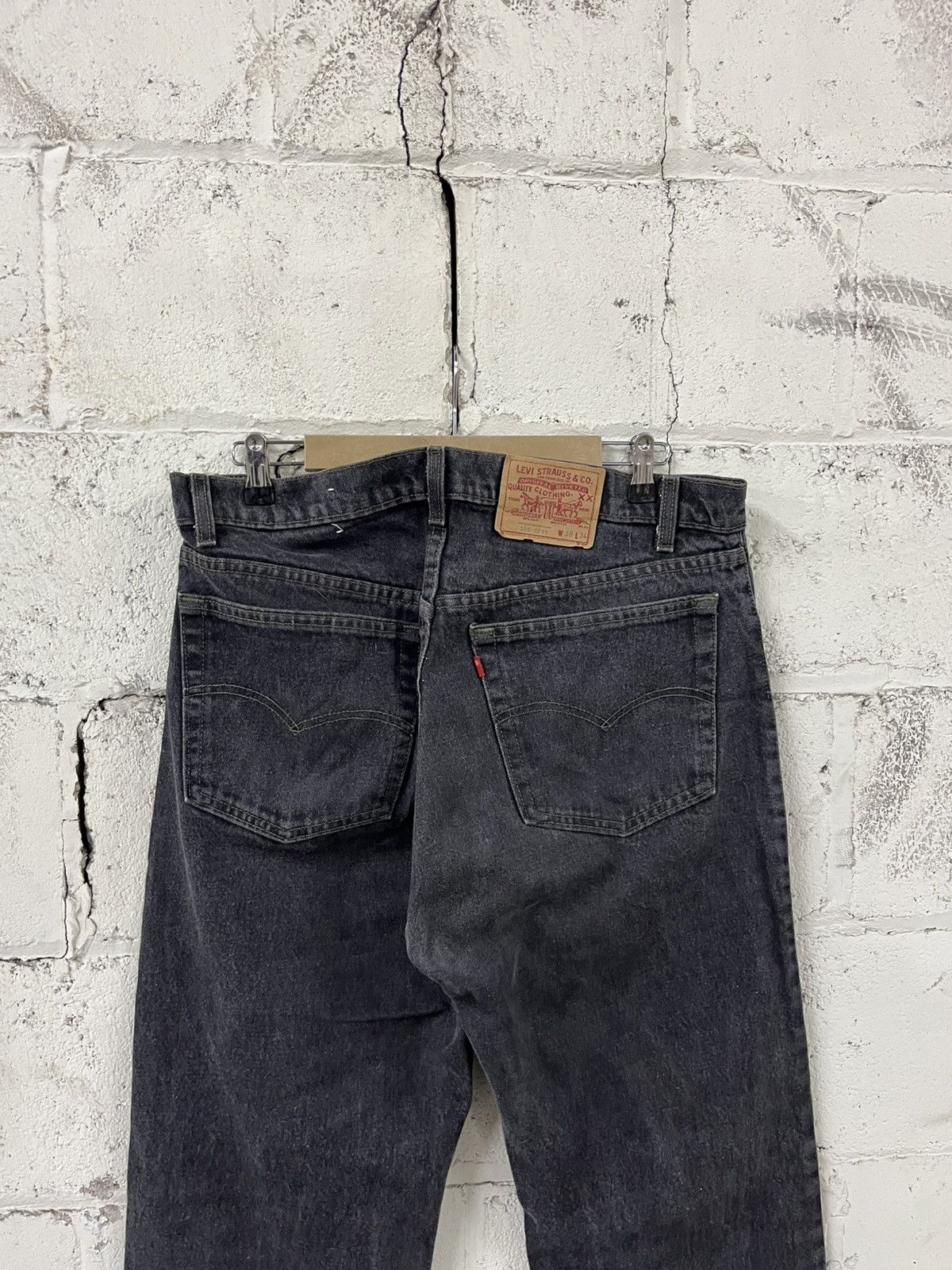 Levi's Levi’s 505 vintage black denim, rare streetwear hype Size US 36 / EU 52 - 6 Thumbnail