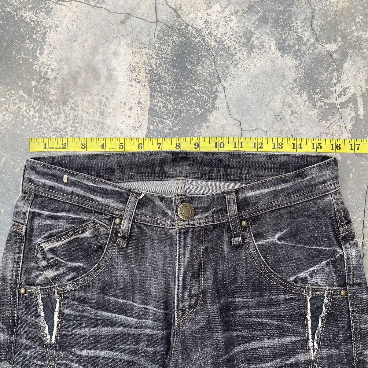 If Six Was Nine 🔥RATTLE TRAP🔥 distressed dark jeans Size US 32 / EU 48 - 13 Thumbnail
