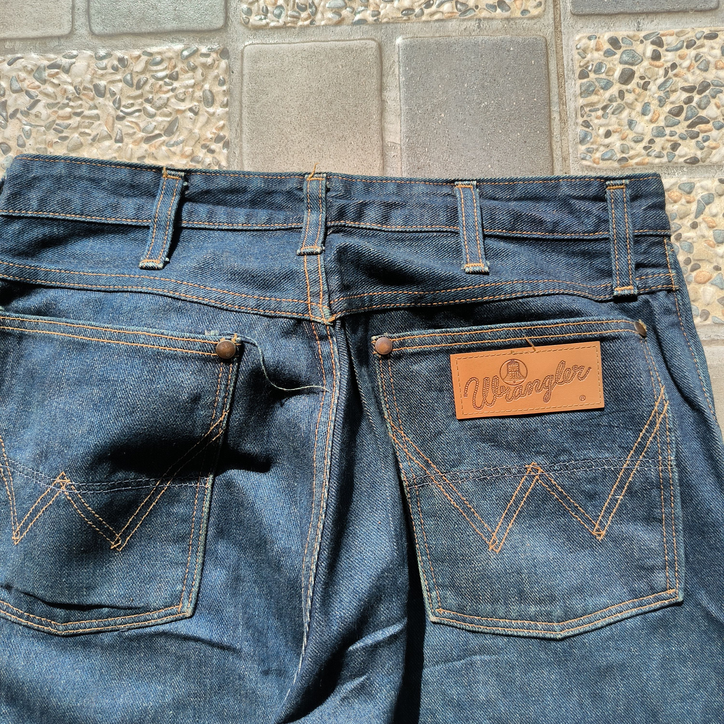 Wrangler Vintage Repro 1960s Wrangler Blue Bell Selvedge Denim Jeans Size US 33 - 8 Thumbnail