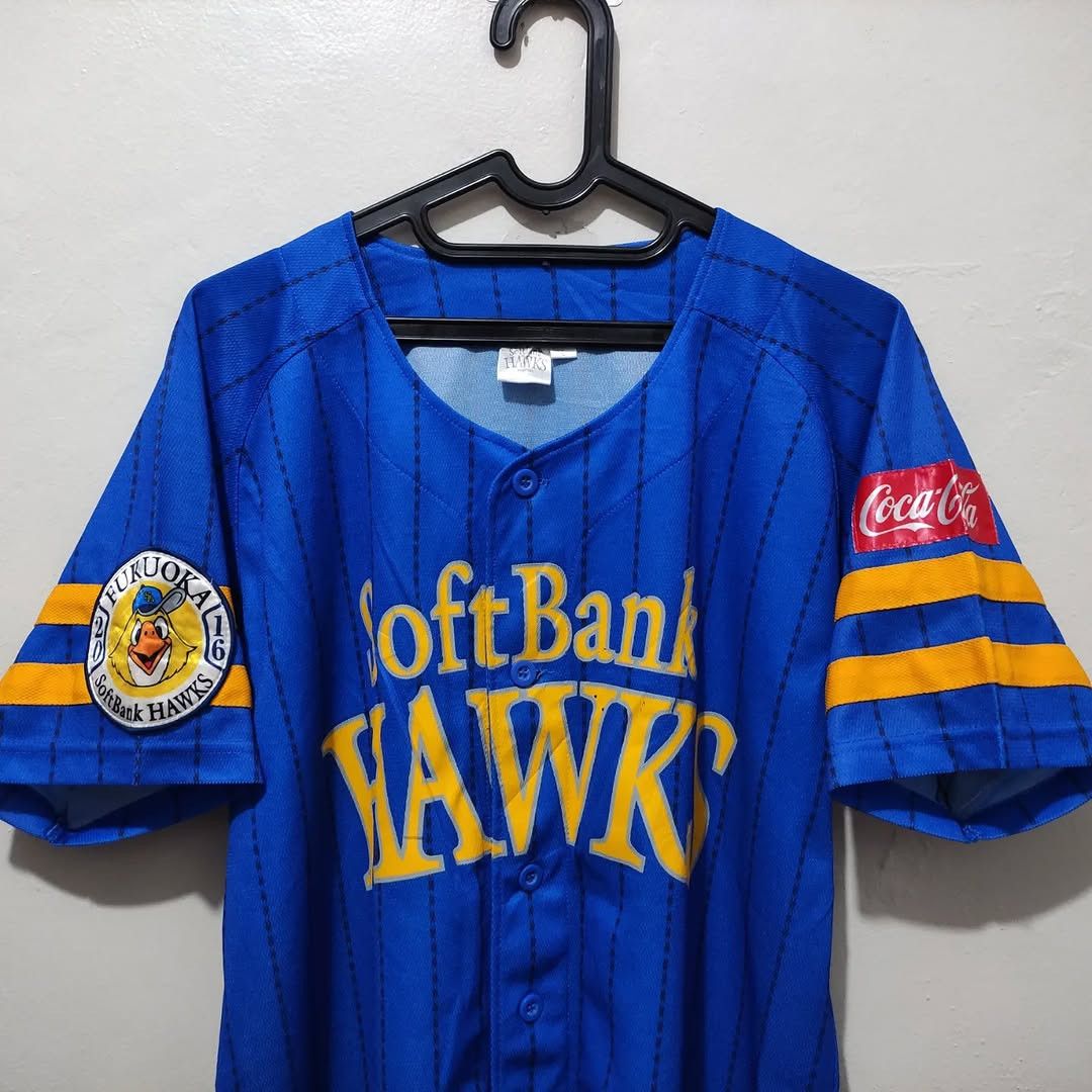 Japanese Brand Japanese Soft bank hawk X Coca-Cola 2016 Size US L / EU 52-54 / 3 - 3 Thumbnail