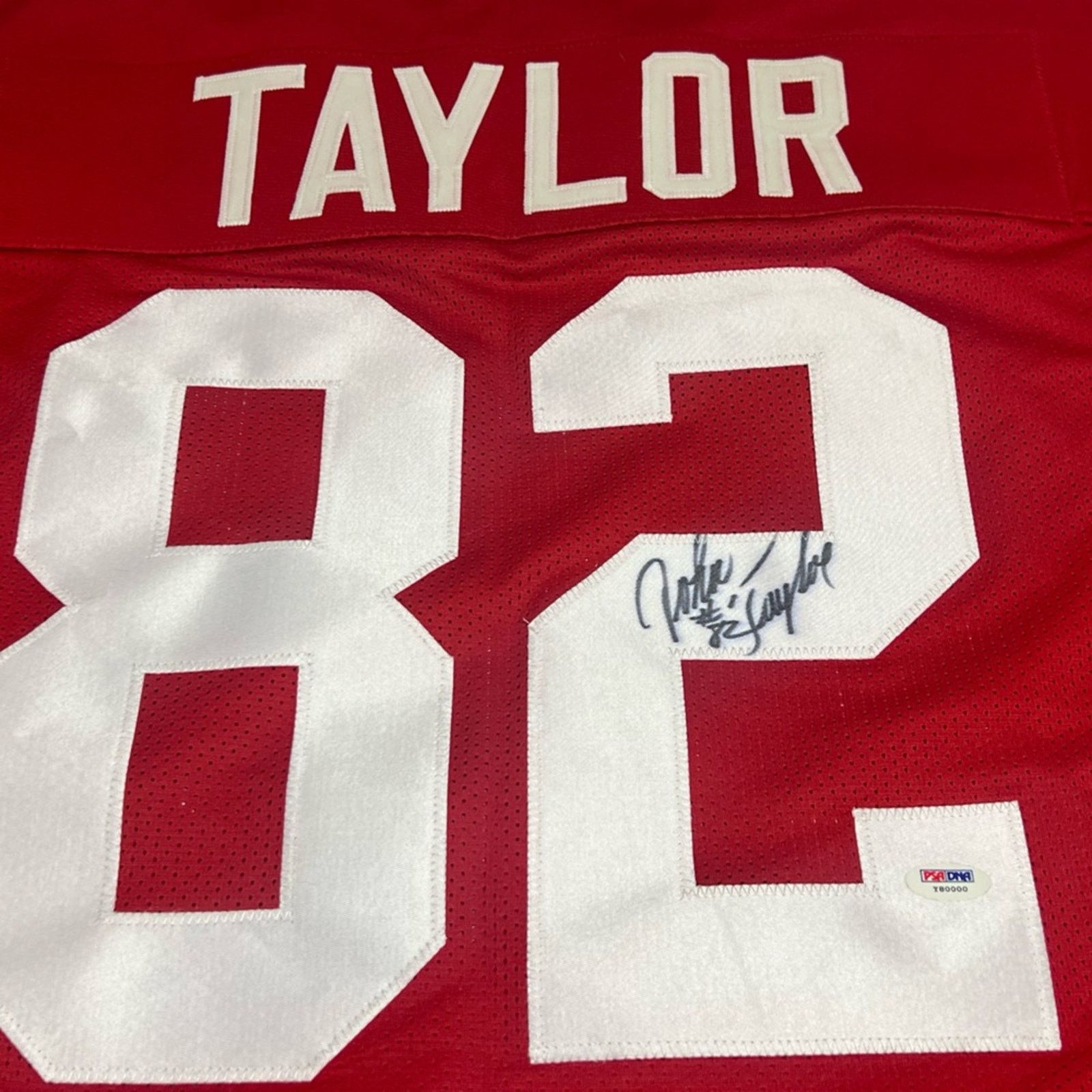 NFL John Taylor Signed Jersey PSA/DNA JSA San Francisco 49ers Size US XL / EU 56 / 4 - 2 Thumbnail