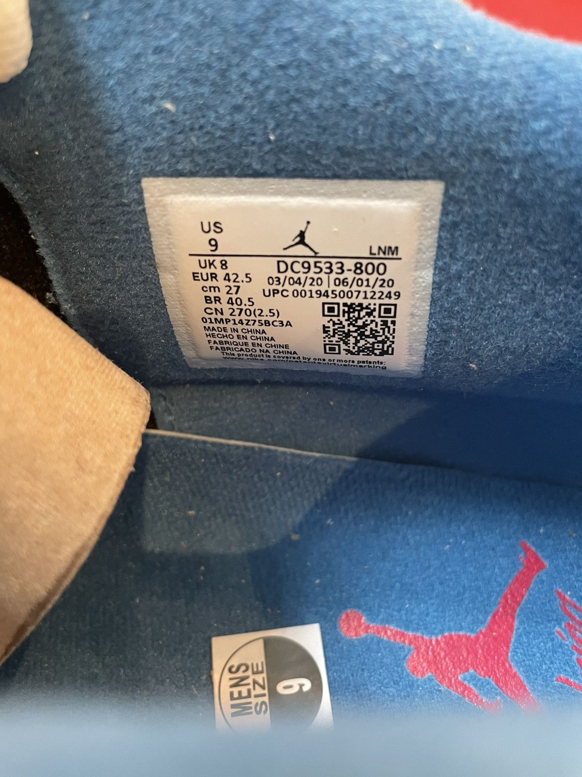 Jordan Brand × Nike × Union LA Jordan 4 x Union Guava Ice Size US 9 / EU 42 - 7 Thumbnail