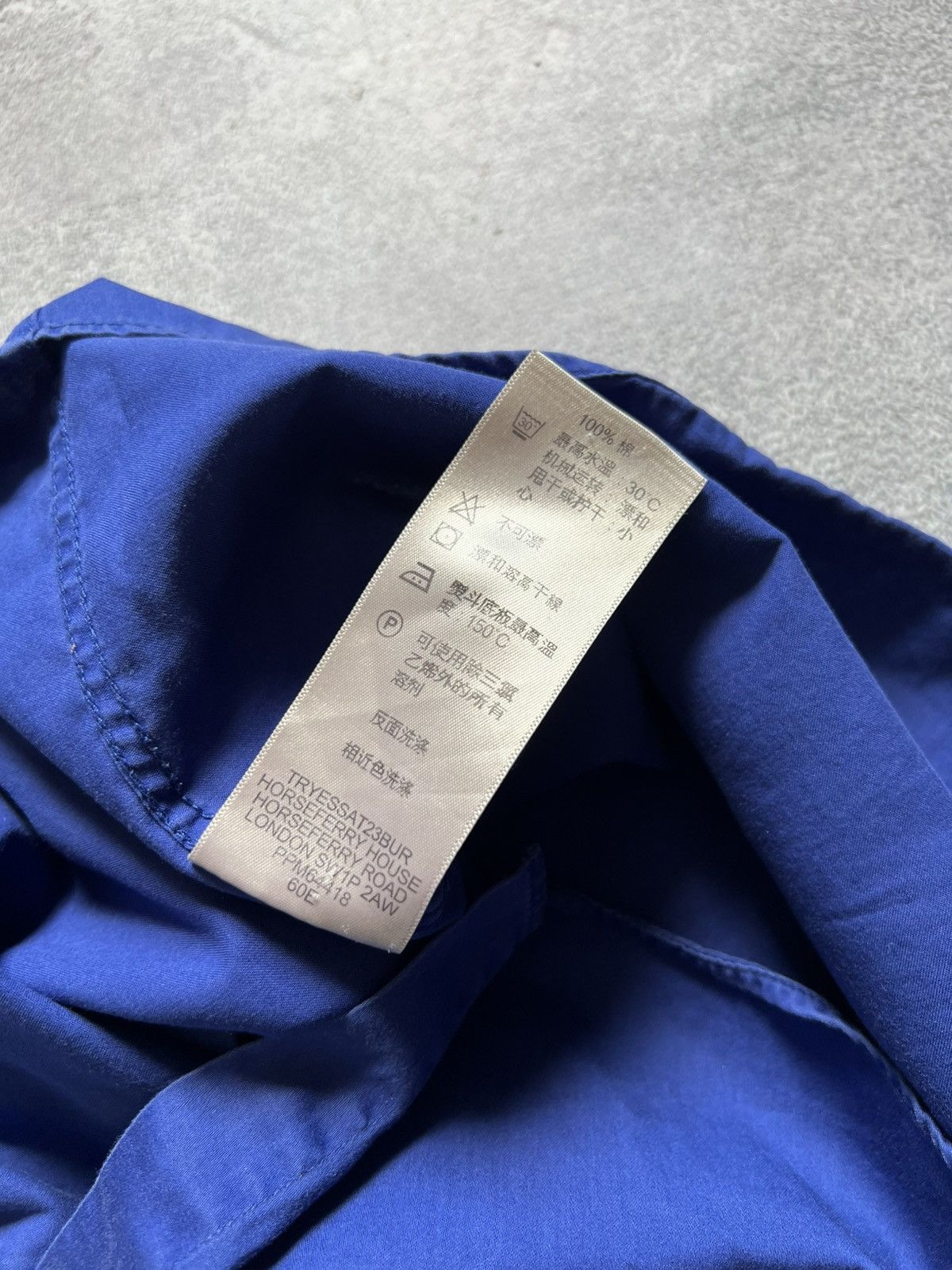 Burberry Burberry Brit Button Up Cotton Shirt Long Sleeve Size L Size L / US 10 / IT 46 - 8 Thumbnail