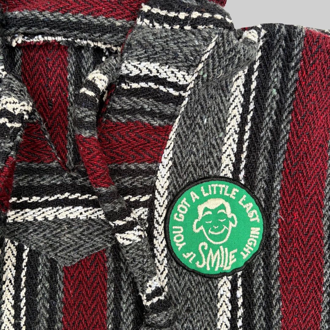 Vintage Baja Mexican 1990 90s Vintage Patched Pattern Surf Hoodie Size US L / EU 52-54 / 3 - 2 Thumbnail